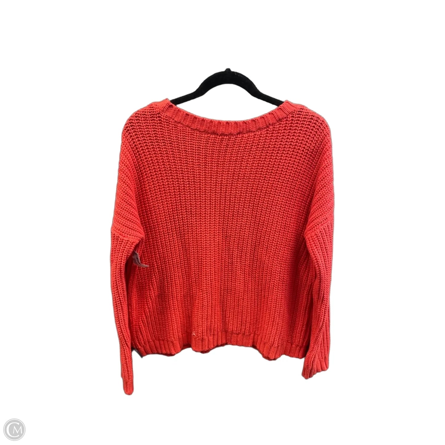Sweater By Express In Orange, Size: M