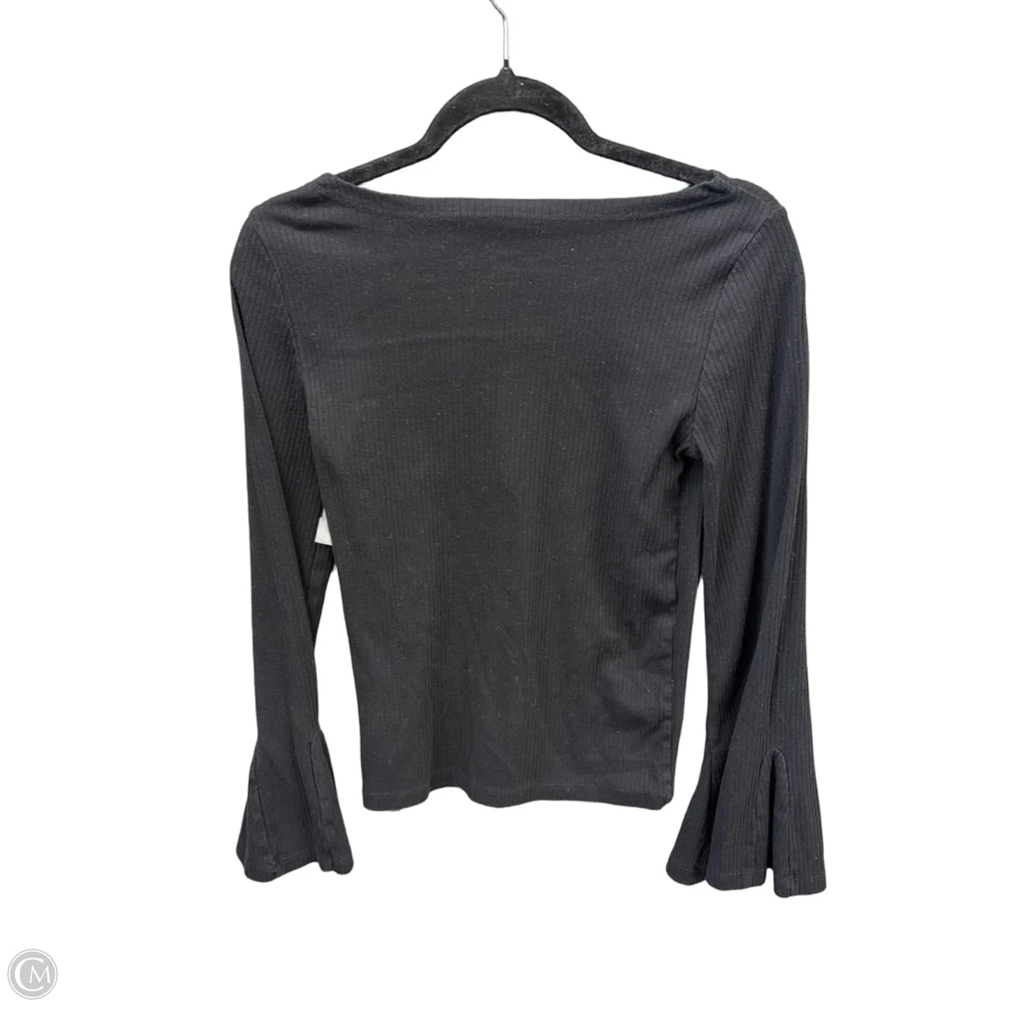 Top Long Sleeve By Gap In Black, Size: S