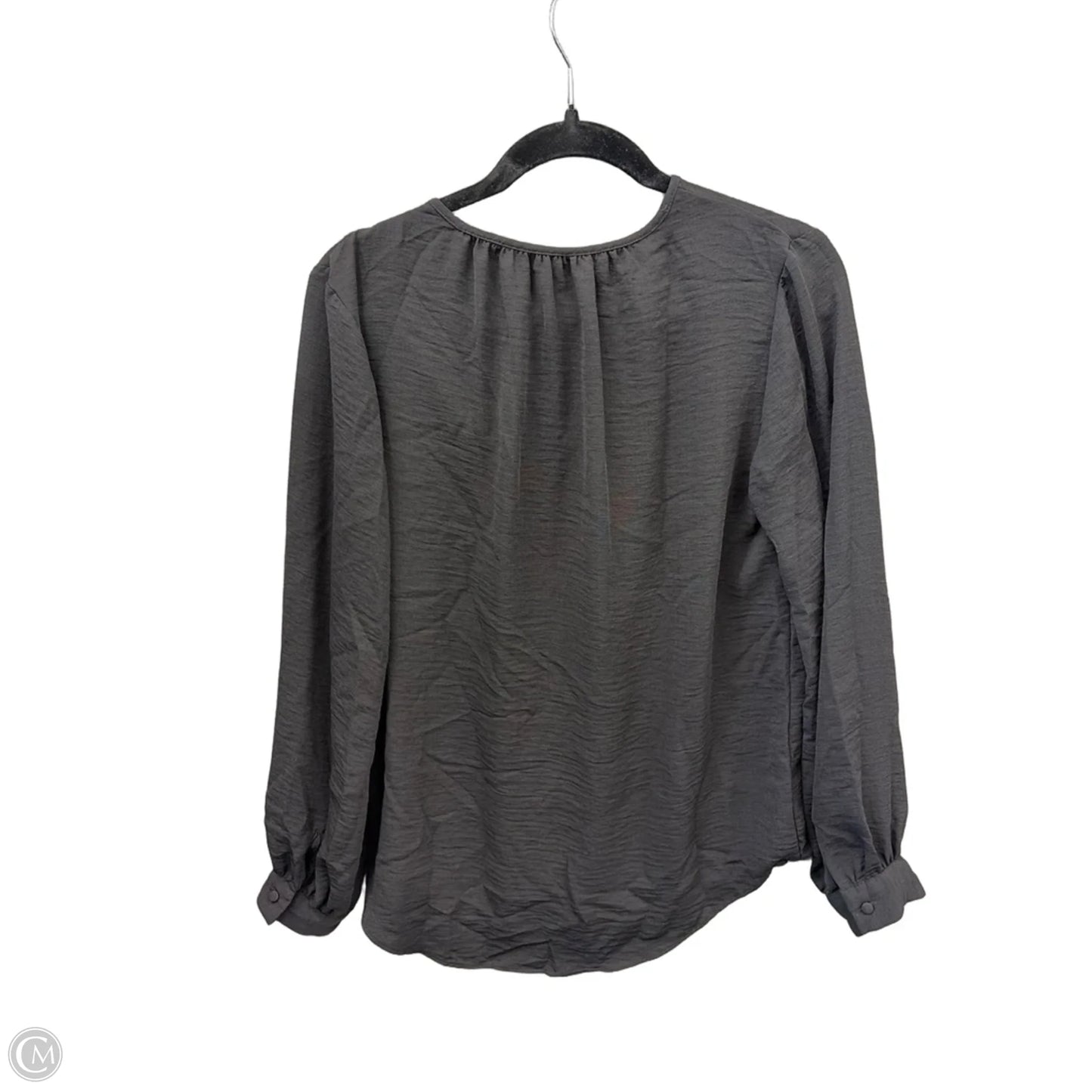 Top Long Sleeve By Nine West Apparel In Black, Size: M