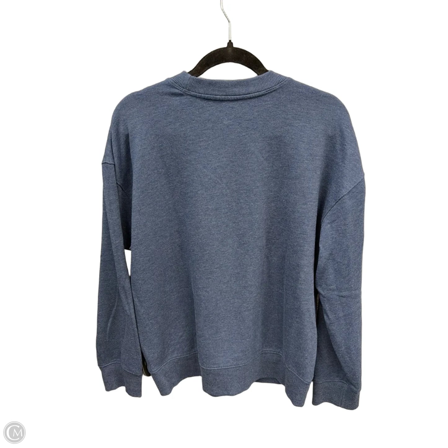 Top Long Sleeve By Time And Tru In Blue, Size: L