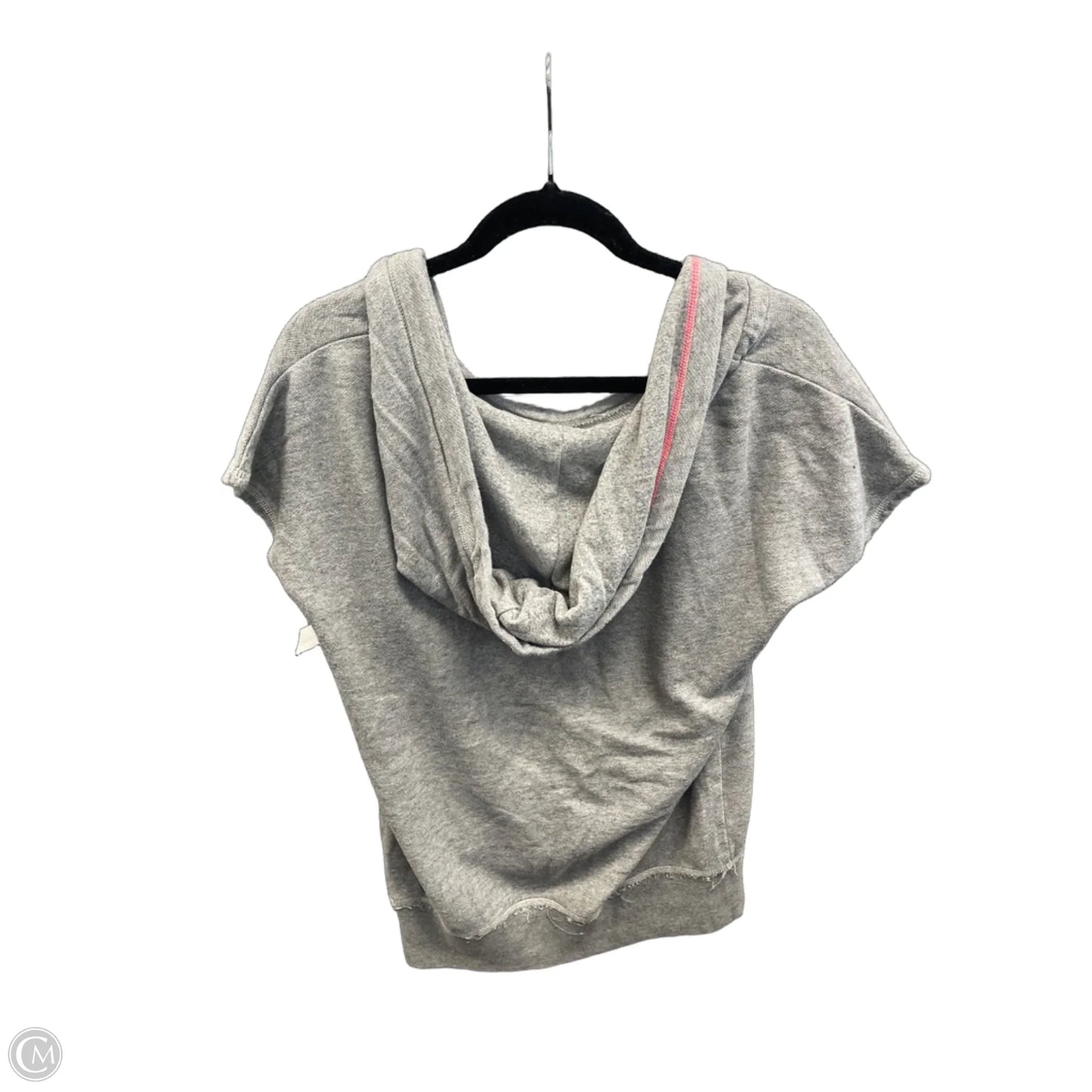 Top Short Sleeve By American Eagle In Grey, Size: M