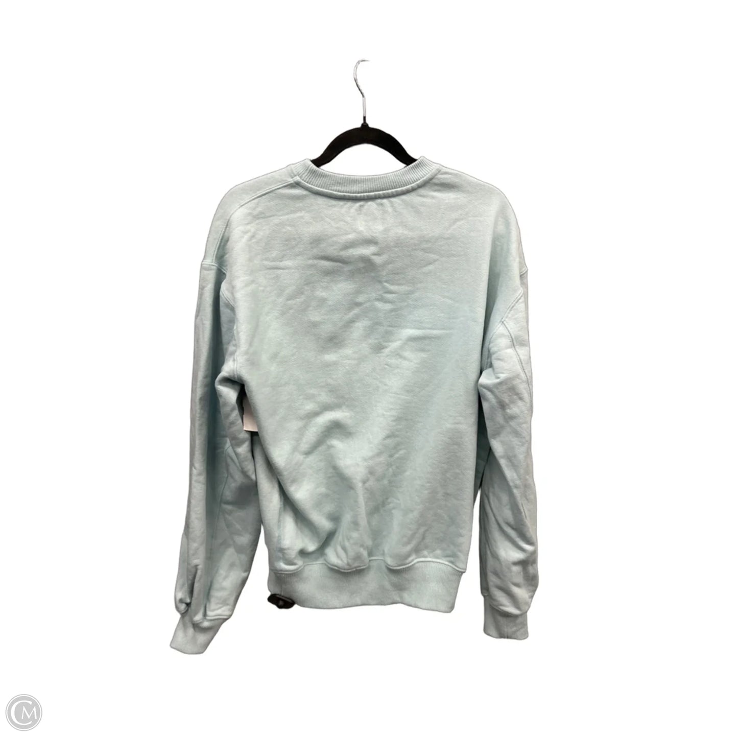 Athletic Sweatshirt Crewneck By New Balance In Blue, Size: S