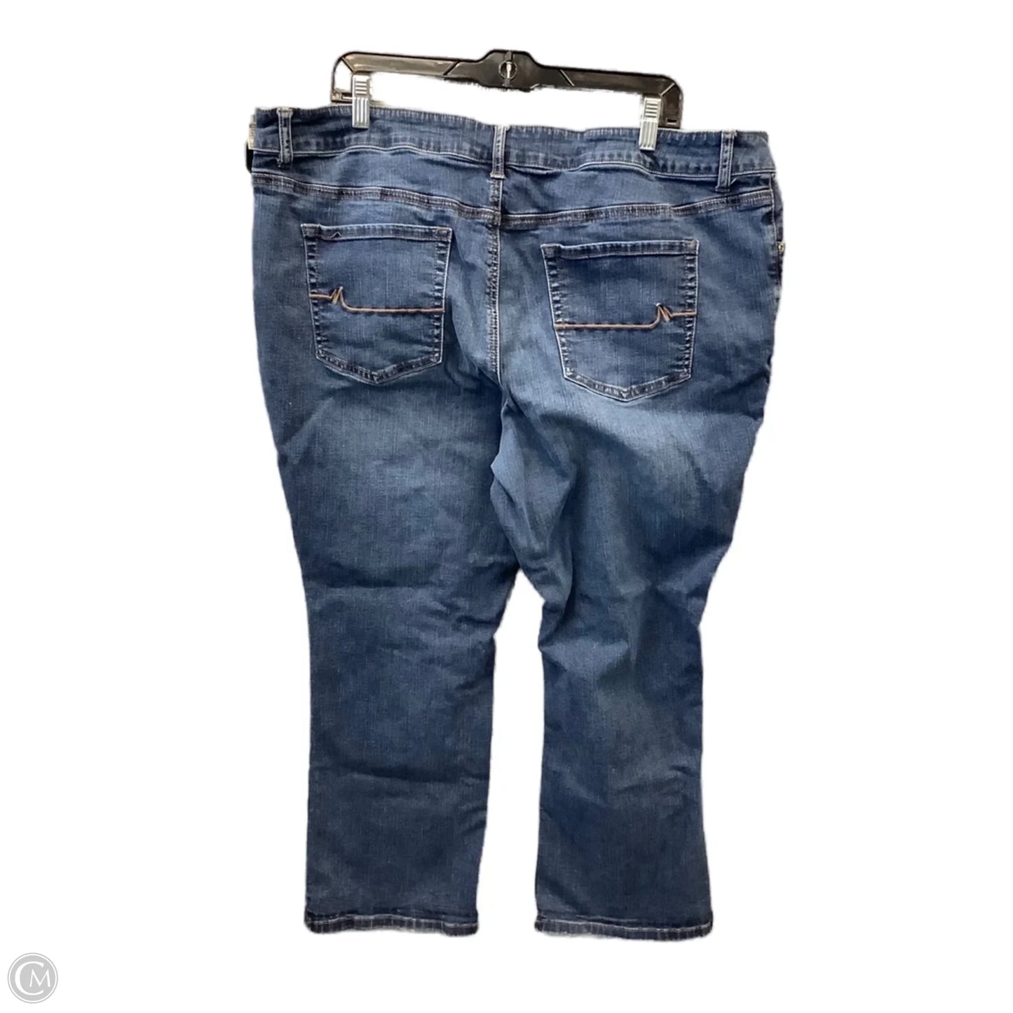 Jeans Skinny By Maurices In Blue Denim, Size: 22