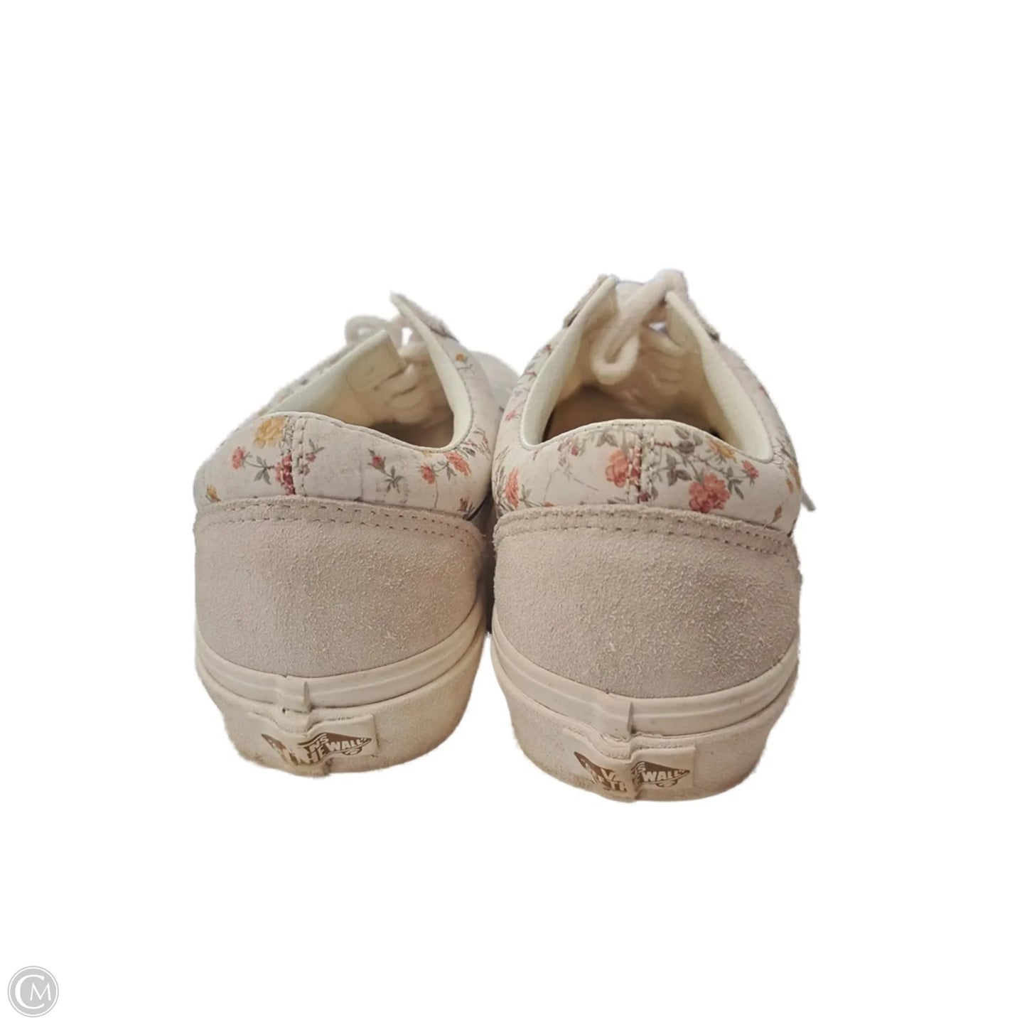 Shoes Sneakers By Vans In Floral Print, Size: 7