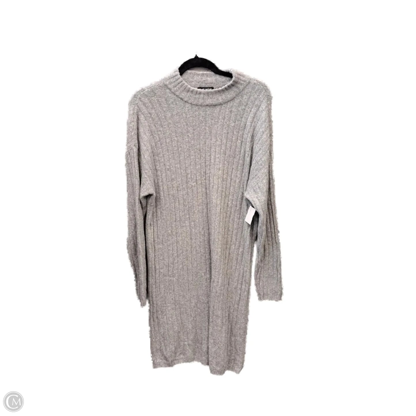 Dress Casual Midi By Hilary Radley In Grey, Size: L