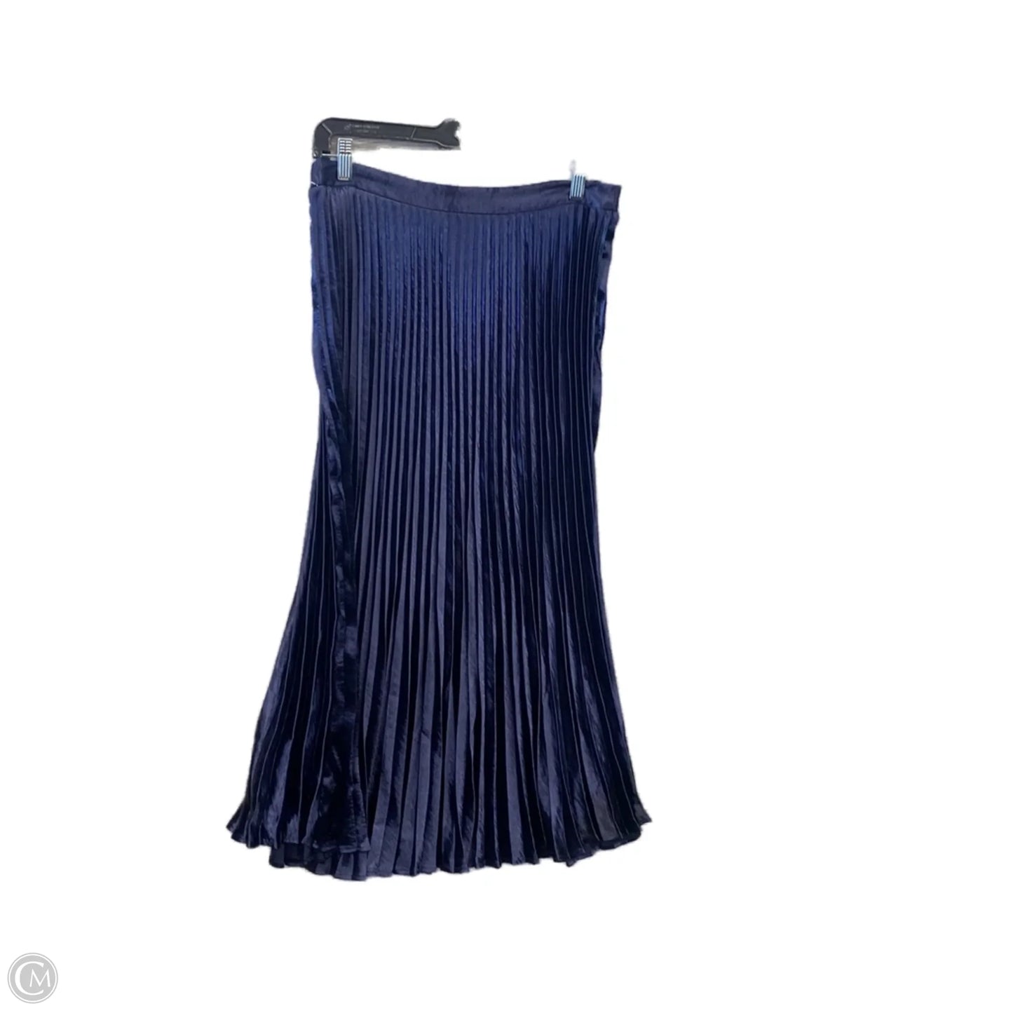 Skirt Midi By Express In Blue, Size: 8