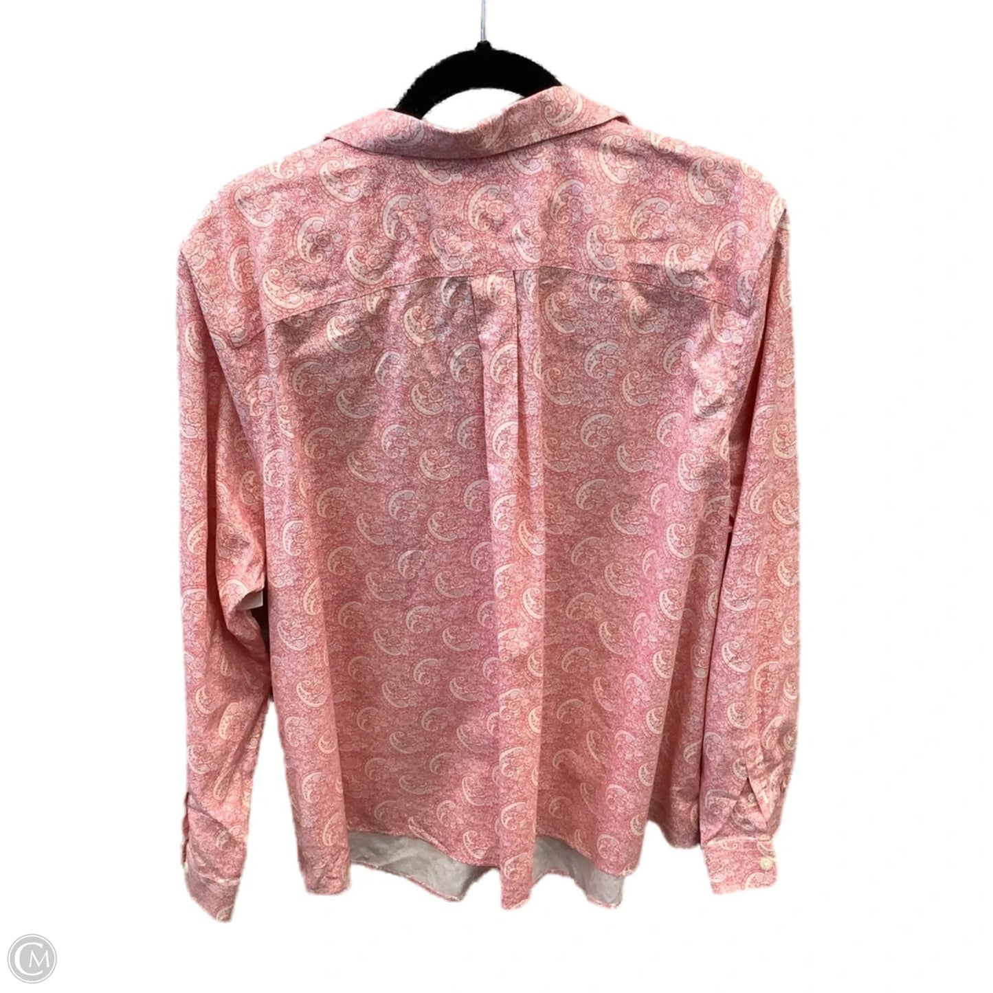 Top Long Sleeve By L.l. Bean In Pink, Size: 2x