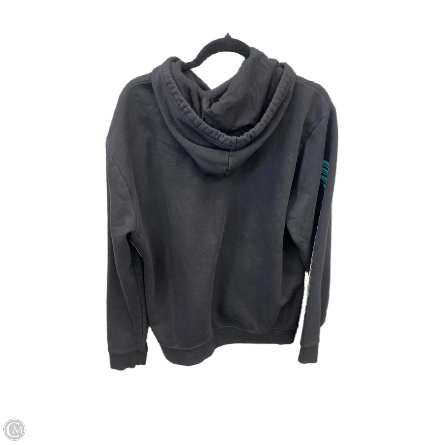 Sweatshirt Hoodie By Clothes Mentor In Black, Size: L
