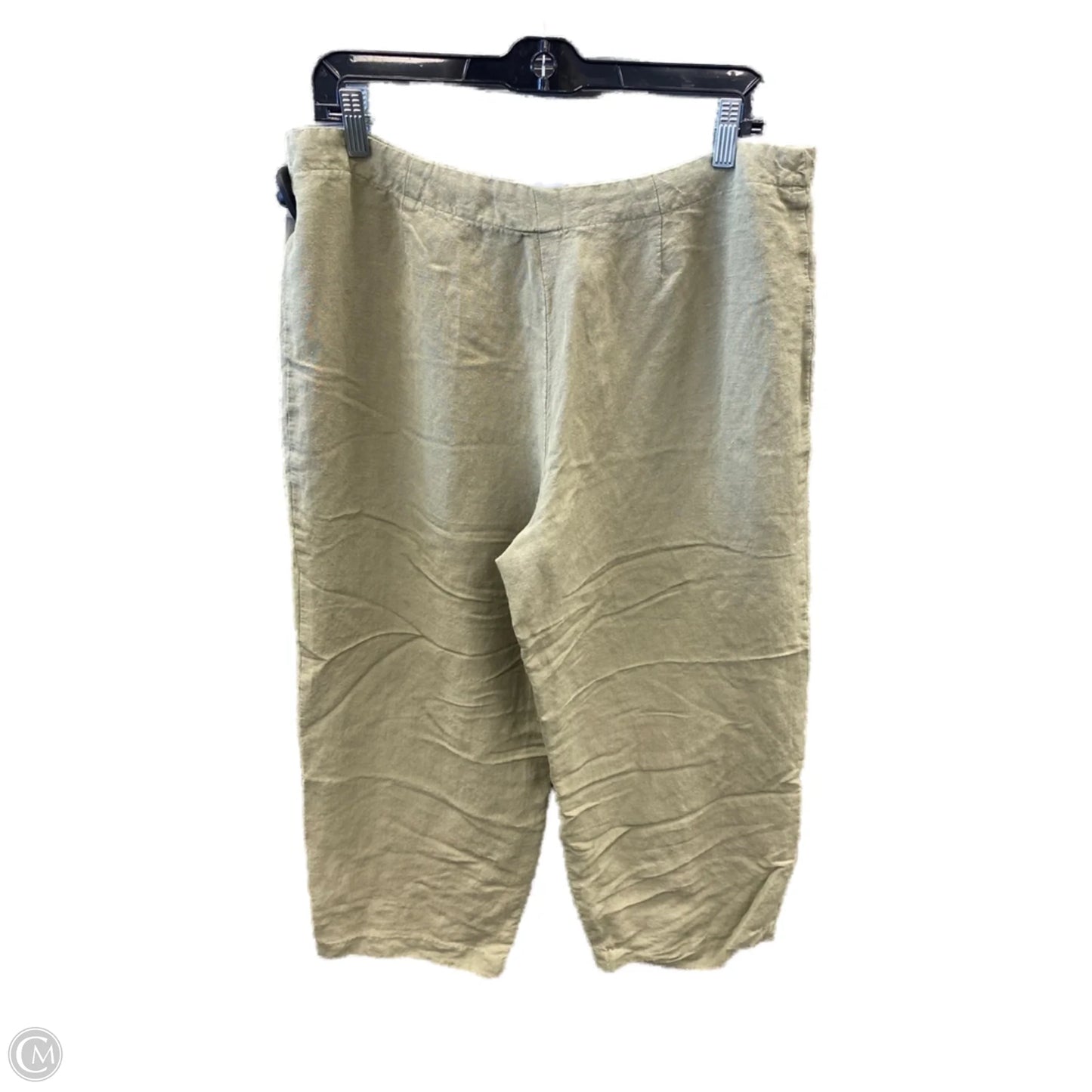 Pants Linen By Fashion Bug In Green, Size: 12