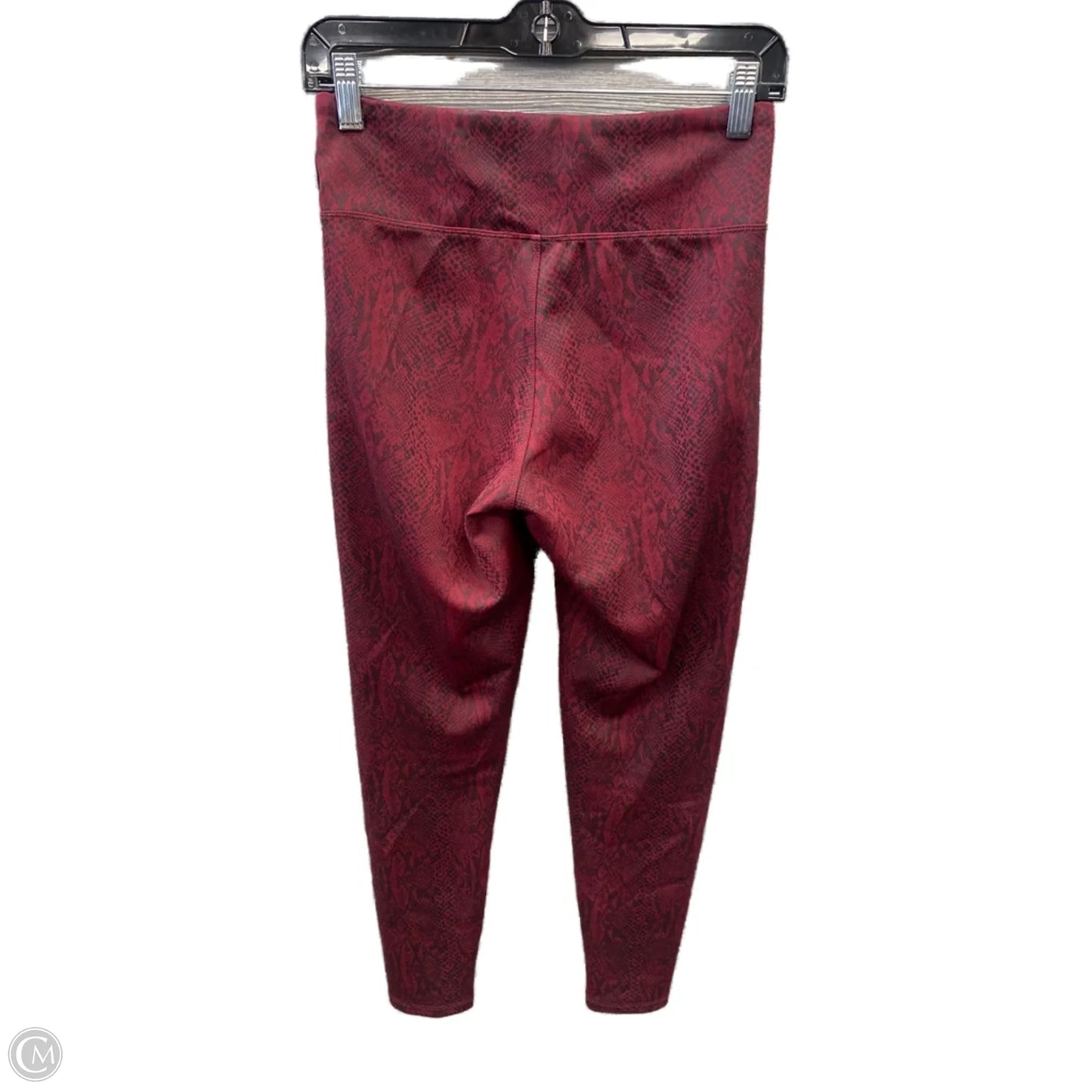 Athletic Leggings By Express In Red, Size: S