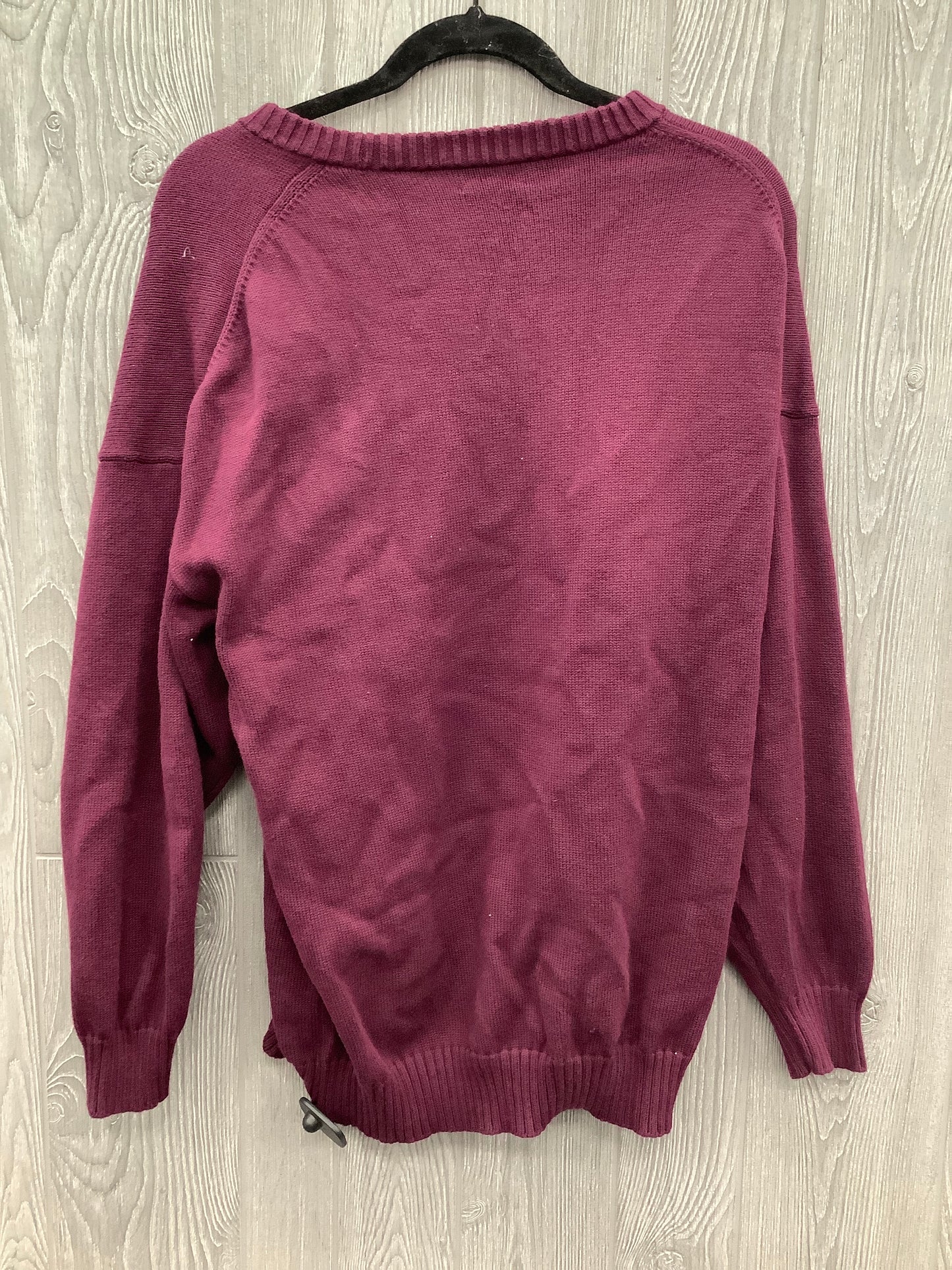 Sweater Cashmere By Aritzia In Maroon, Size: M