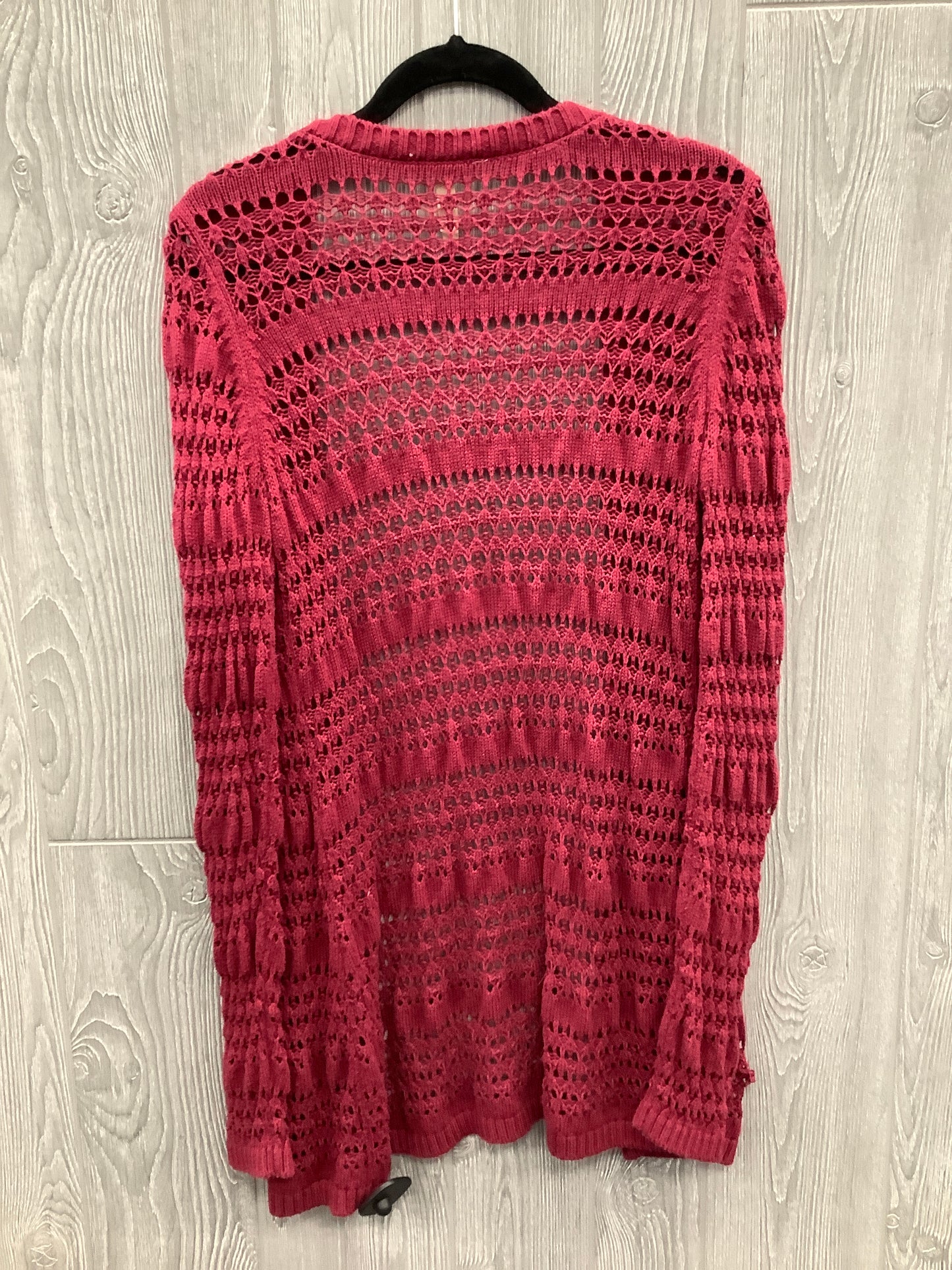 Sweater Cardigan By Matilda Jane In Red, Size: M