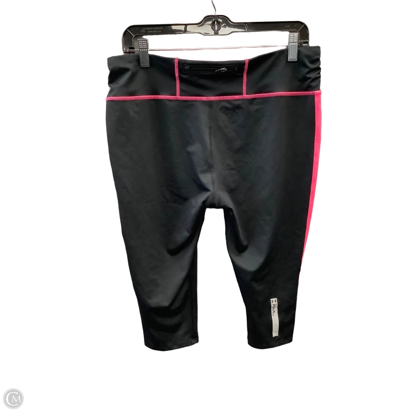 Athletic Leggings By Under Armour In Black, Size: L
