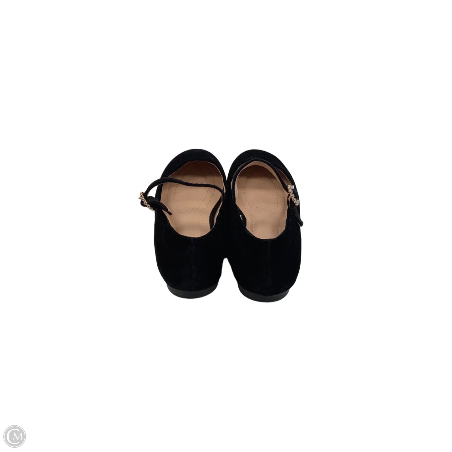 Shoes Flats By Clothes Mentor In Black, Size: 8.5