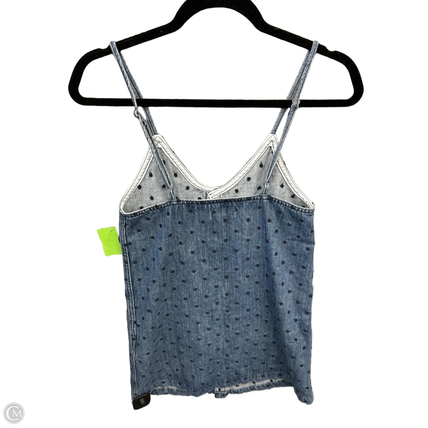 Top Sleeveless By Dl1961 In Blue Denim, Size: M
