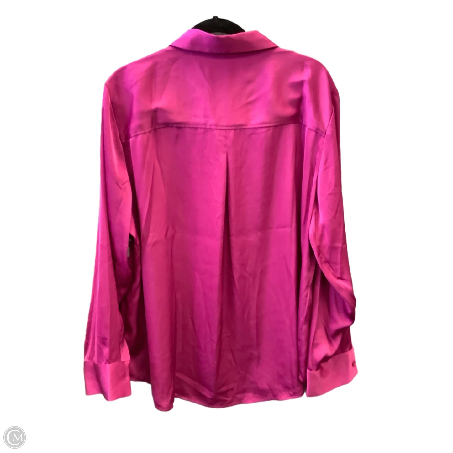Top Long Sleeve By Maurices In Pink, Size: Xxl