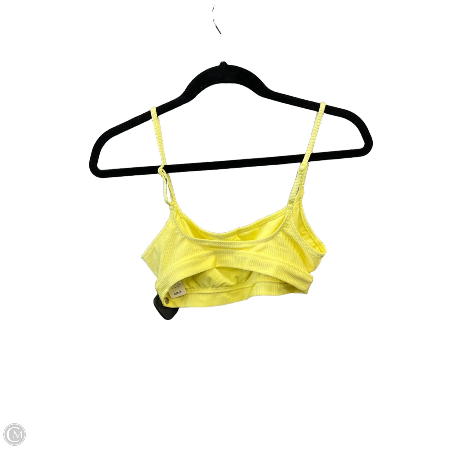 Swimsuit Top By Aerie In Yellow, Size: M