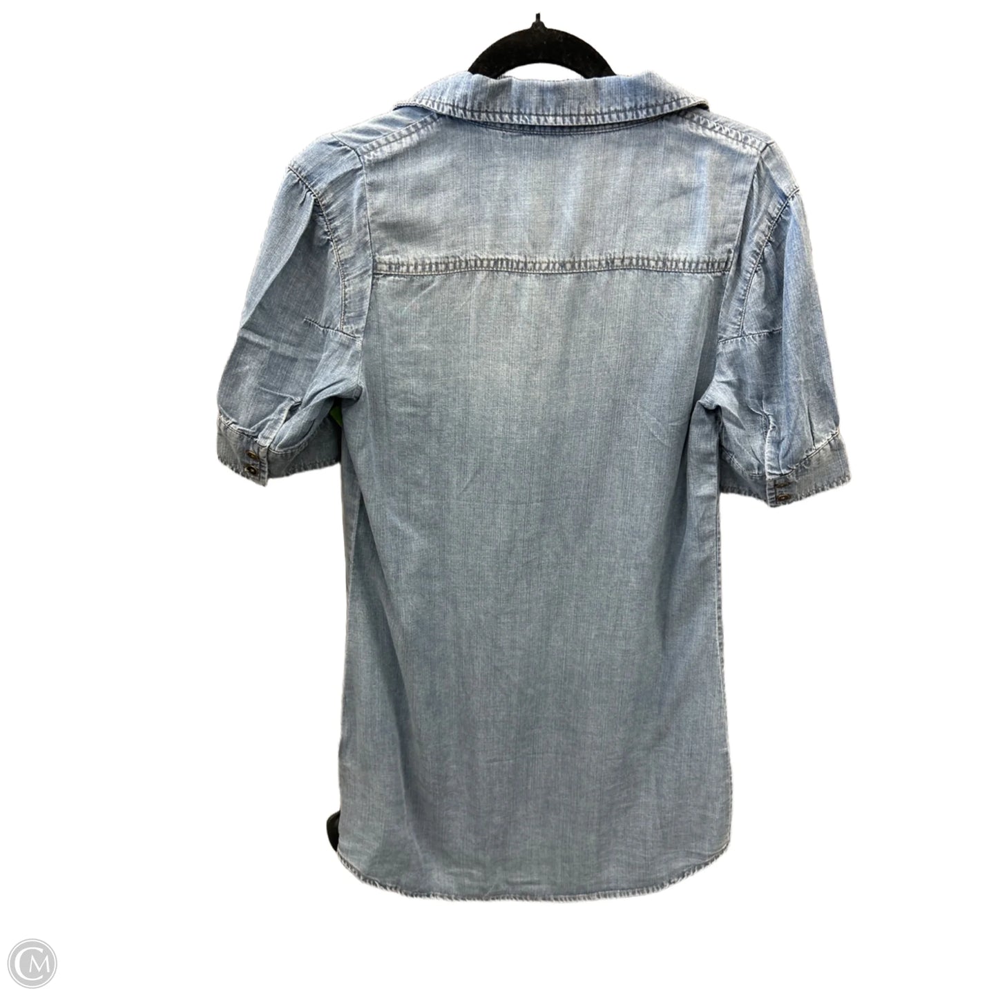 Dress Casual Midi By Kut In Blue Denim, Size: Xs