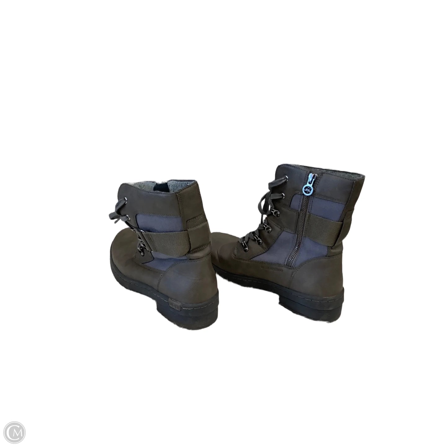 Boots Ankle Heels By Jbu By Jambu In Grey, Size: 8