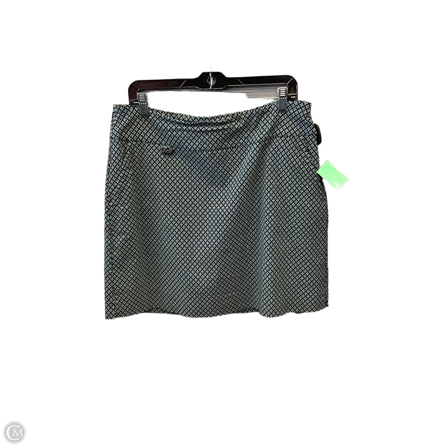 Skort By Peck And Peck In Blue & Green, Size: 12
