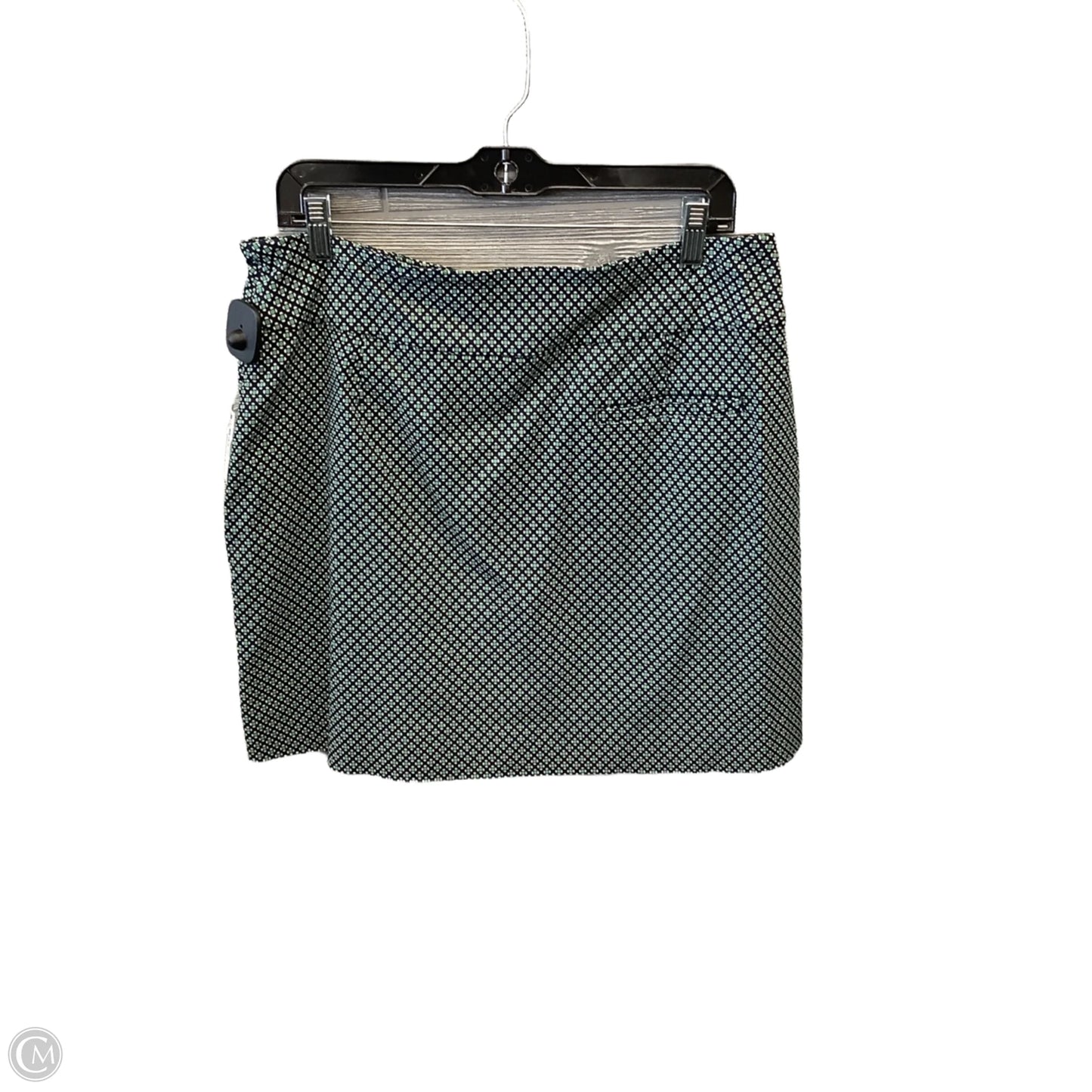 Skort By Peck And Peck In Blue & Green, Size: 12