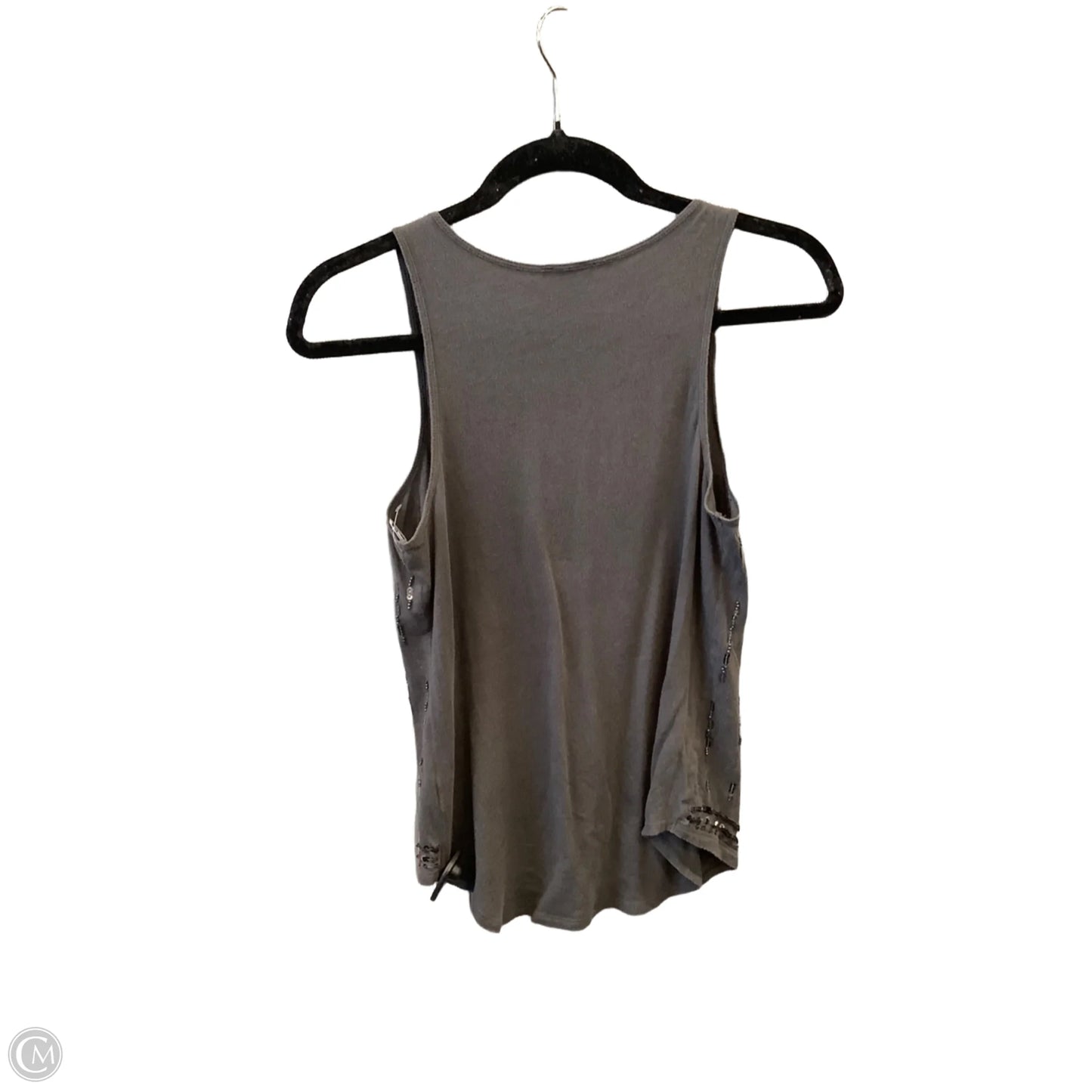 Top Sleeveless By Express In Grey, Size: Xs
