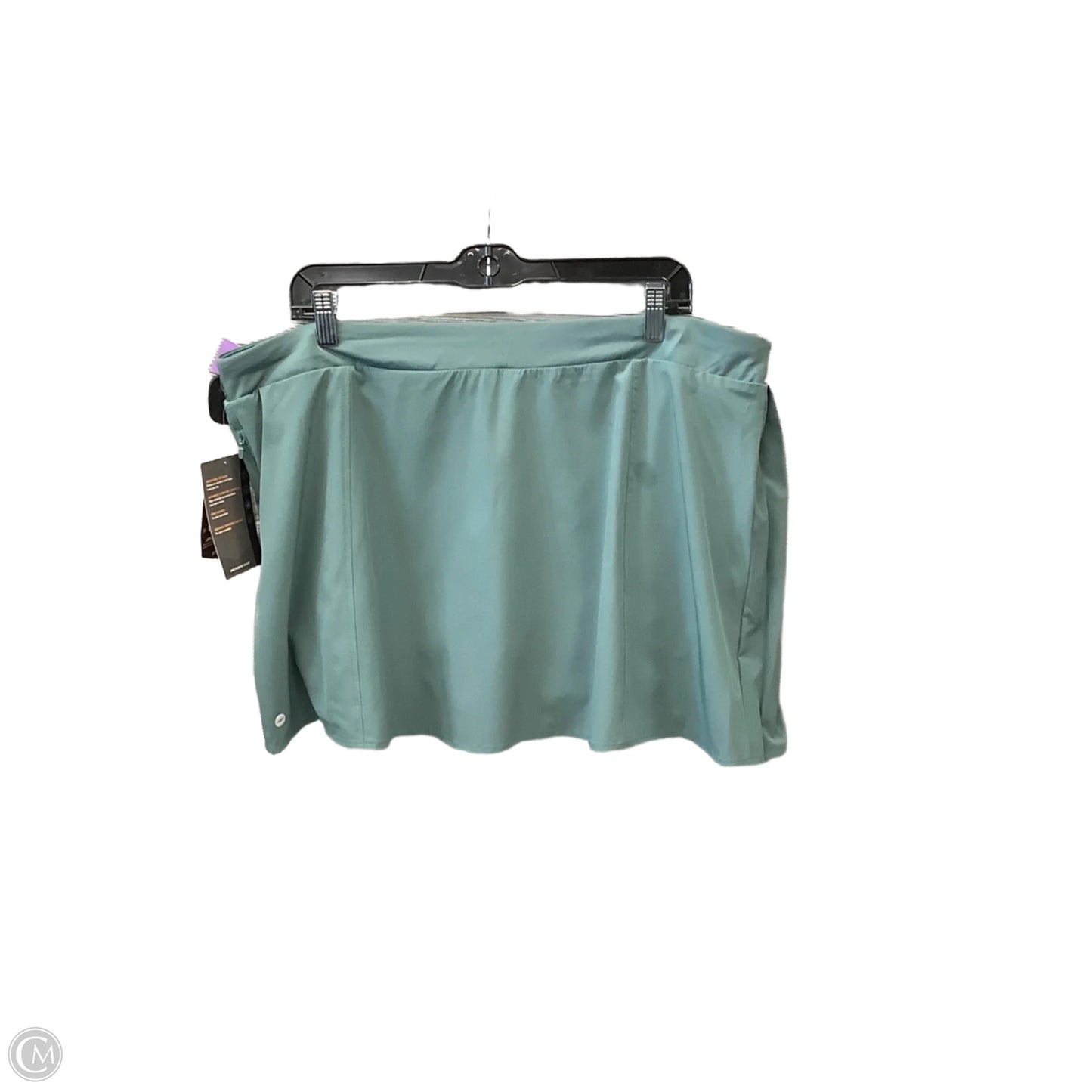 Athletic Skort By Avia In Green, Size: Xl