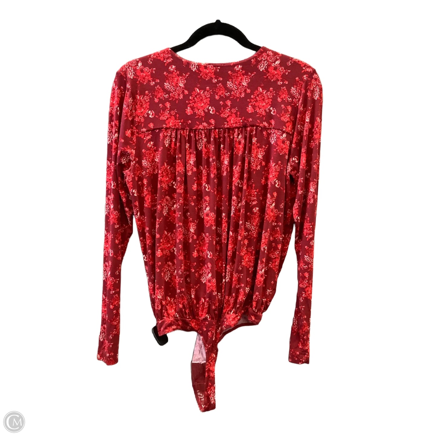 Bodysuit By Free People In Red, Size: L
