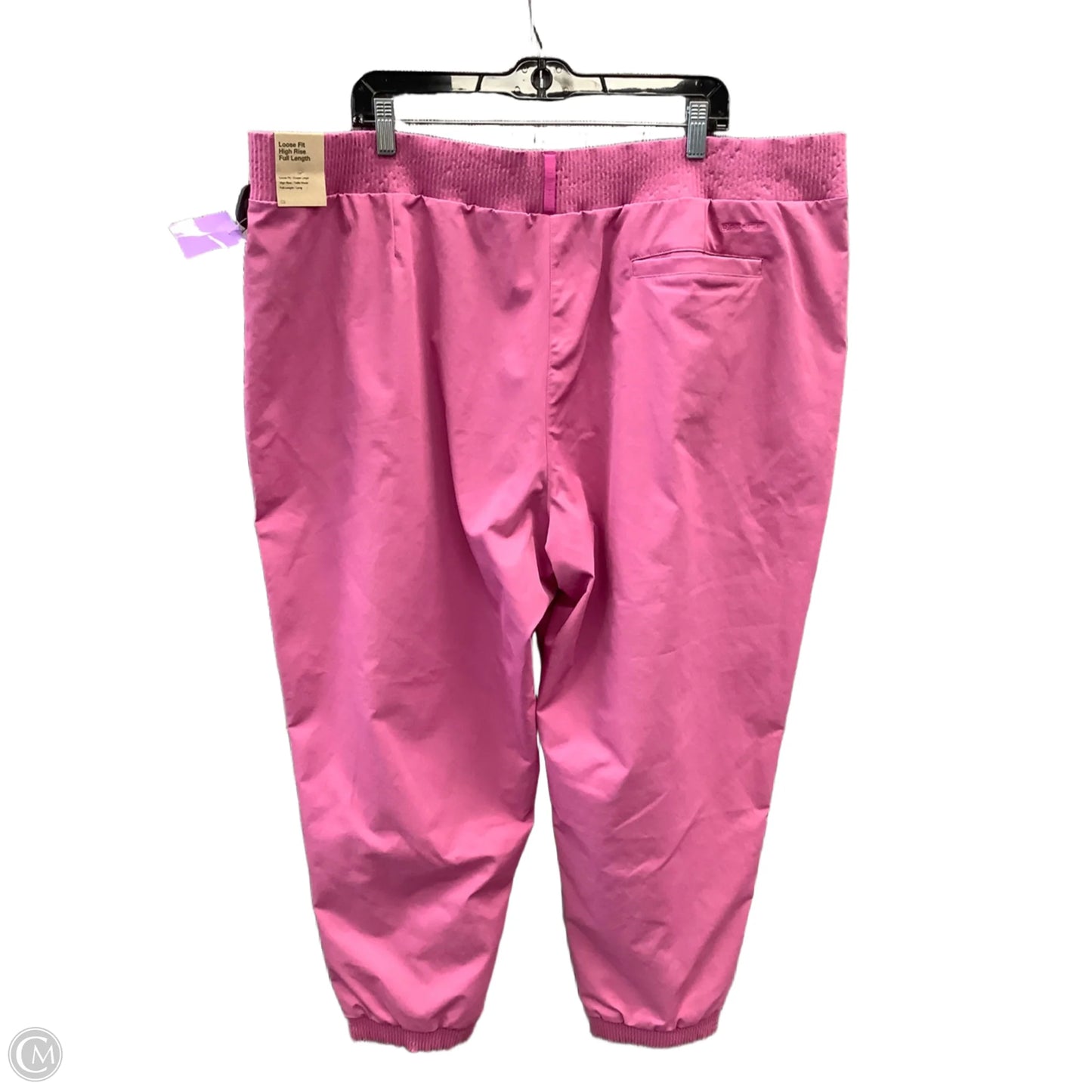 Athletic Pants By Nike Apparel In Pink, Size: 3x