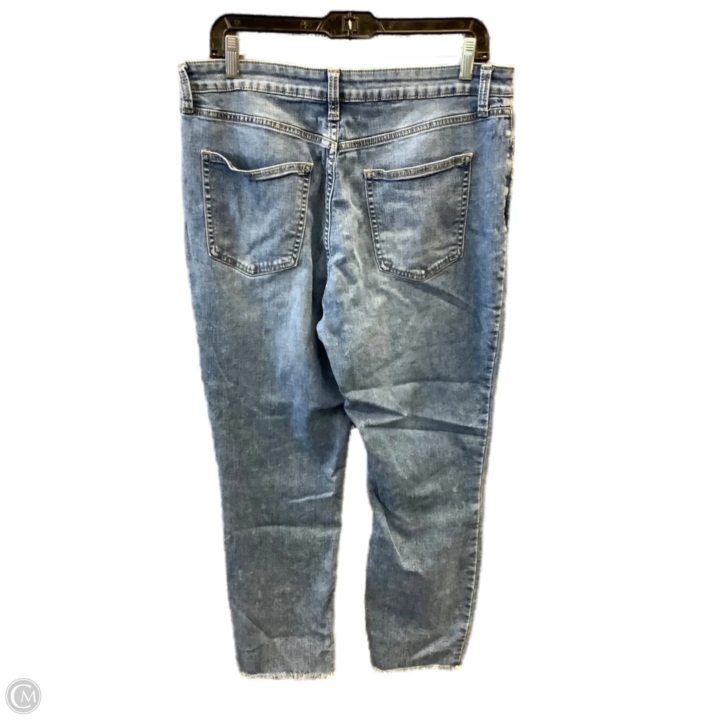 Jeans Skinny By Lc Lauren Conrad In Blue Denim, Size: 14