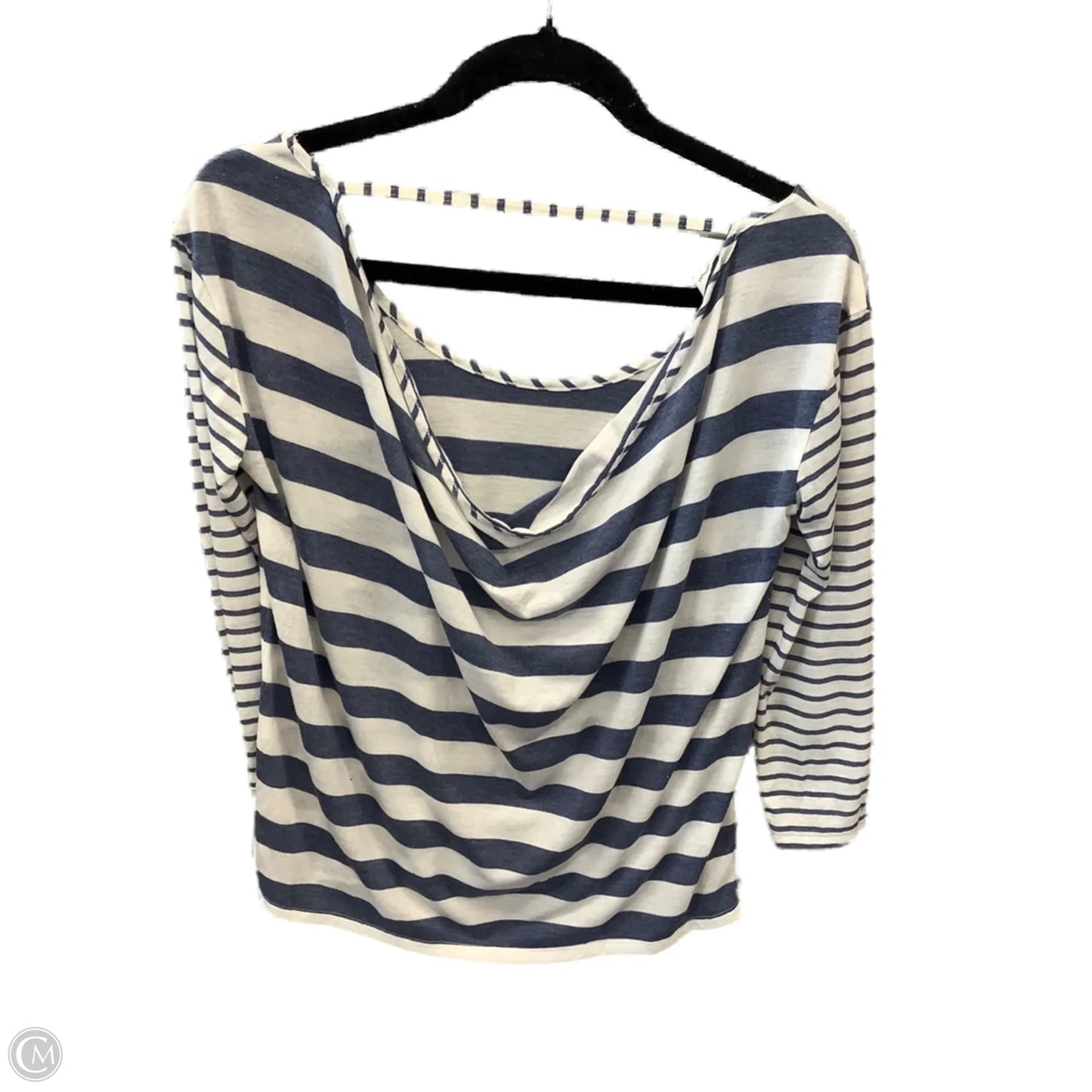 Top Long Sleeve By American Eagle In Striped Pattern, Size: Xs