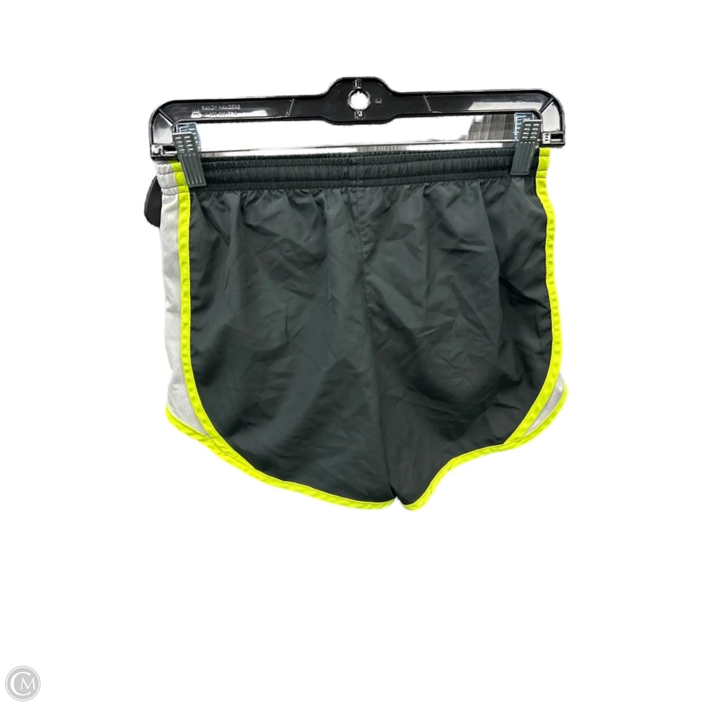 Athletic Shorts By Nike Apparel In Black & Green, Size: L