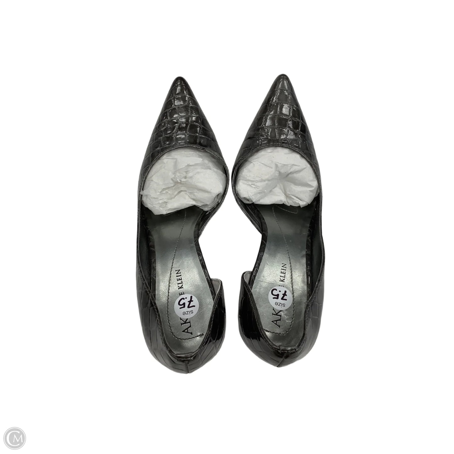 Shoes Heels Stiletto By Anne Klein In Grey, Size: 7.5