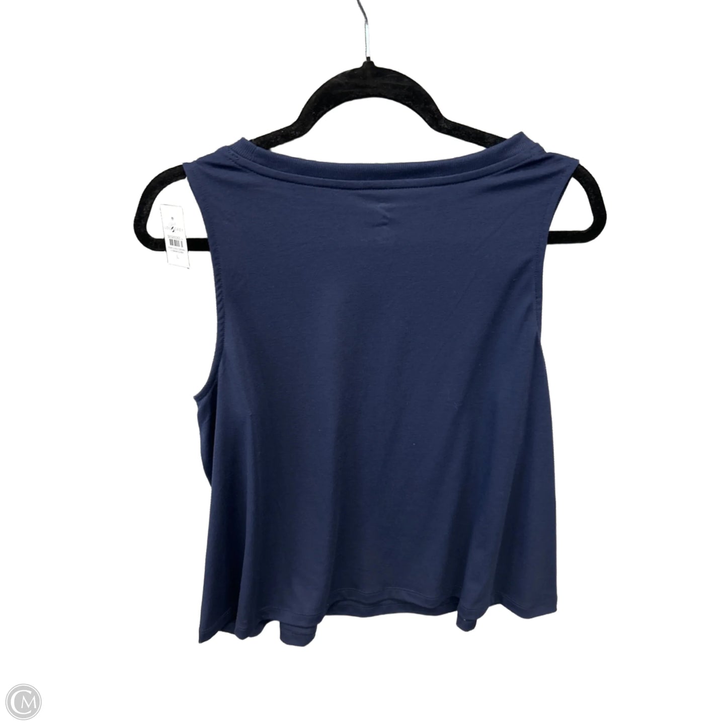 Top Sleeveless By Lou And Grey In Navy, Size: L