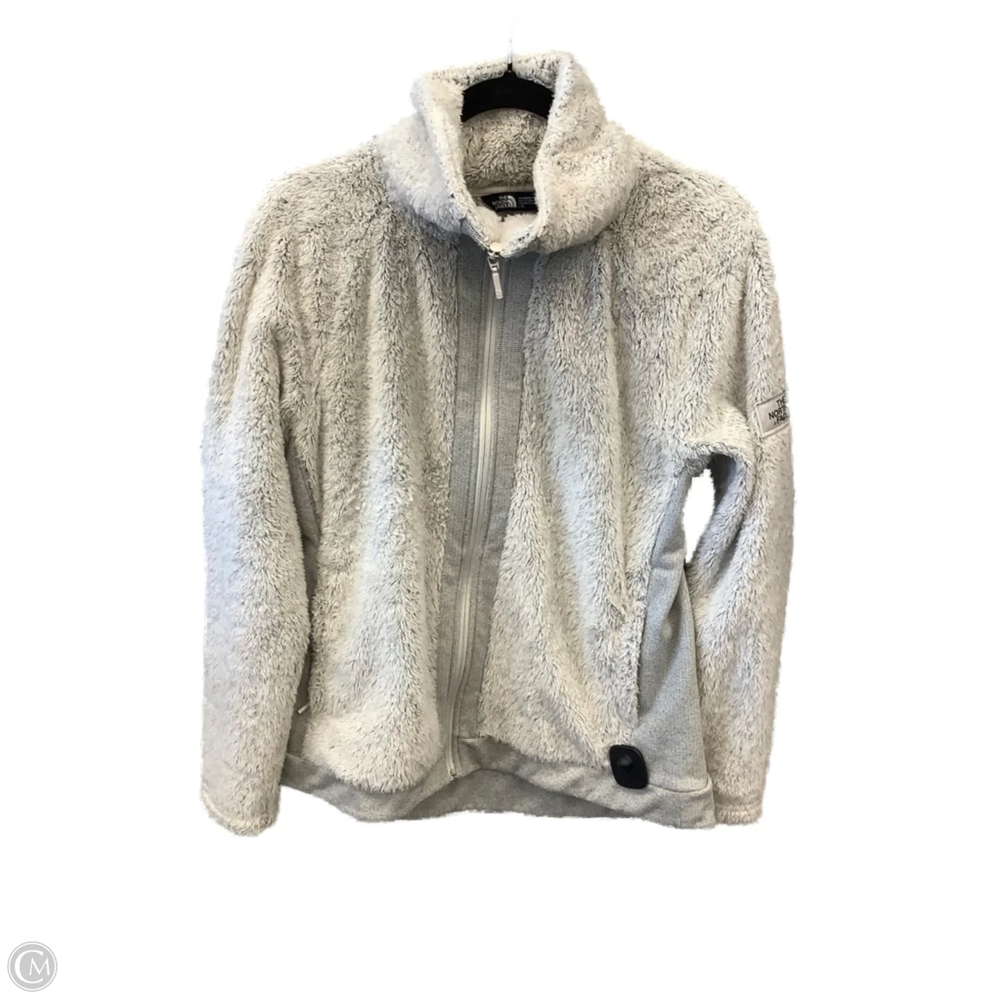 Jacket Faux Fur & Sherpa By The North Face In Grey, Size: L