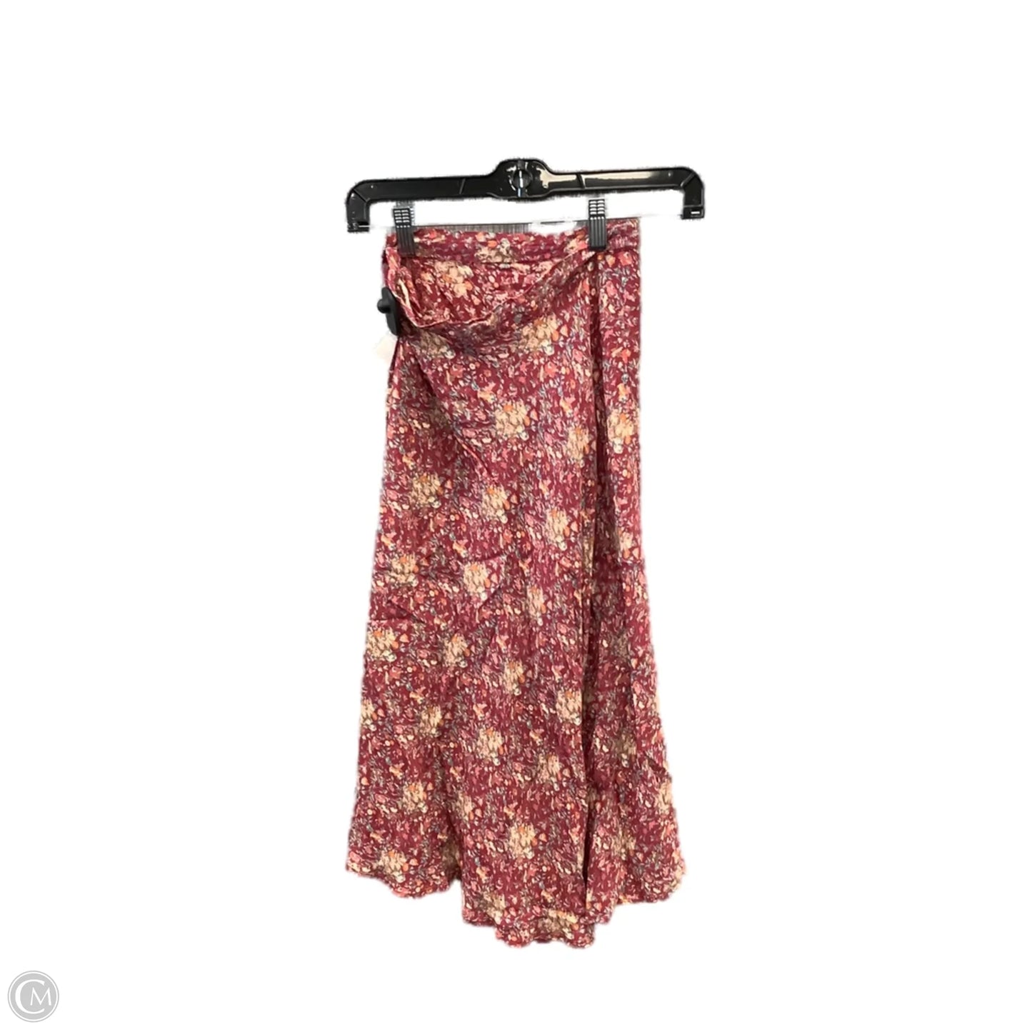 Skirt Midi By Clothes Mentor In Red, Size: 6