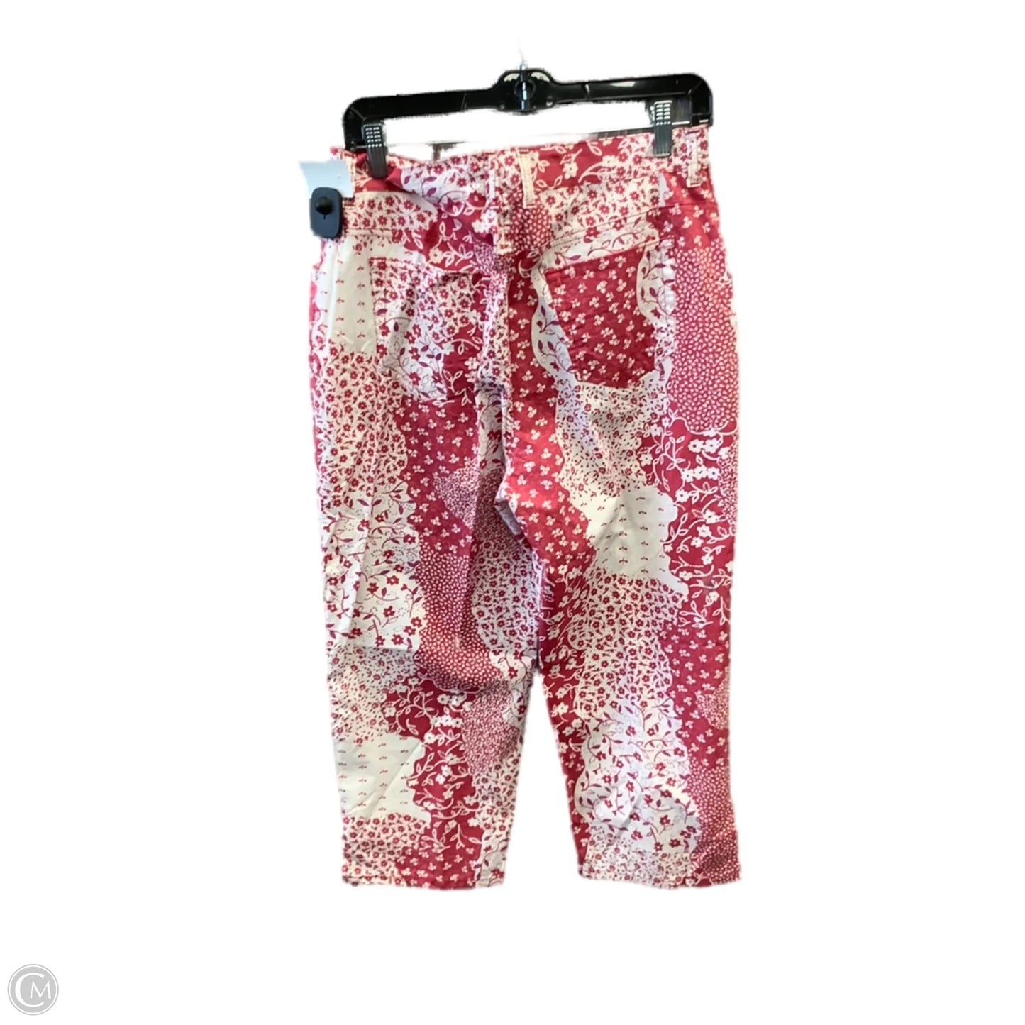 Pants Cropped By Gloria Vanderbilt In Pink, Size: 12