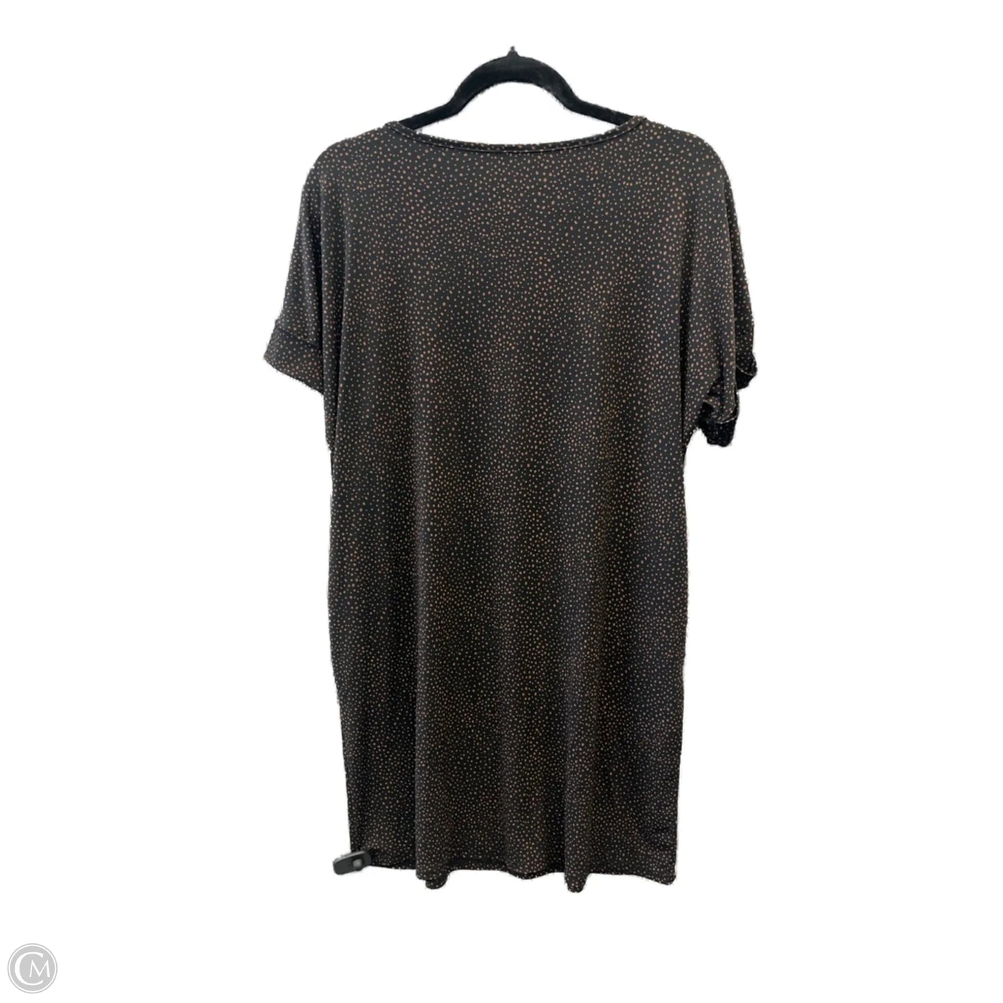 Dress Casual Short By Mts In Black & Brown, Size: M