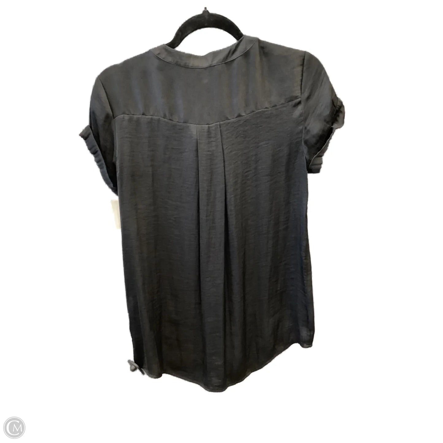 Top Short Sleeve By Simply Vera In Black, Size: S