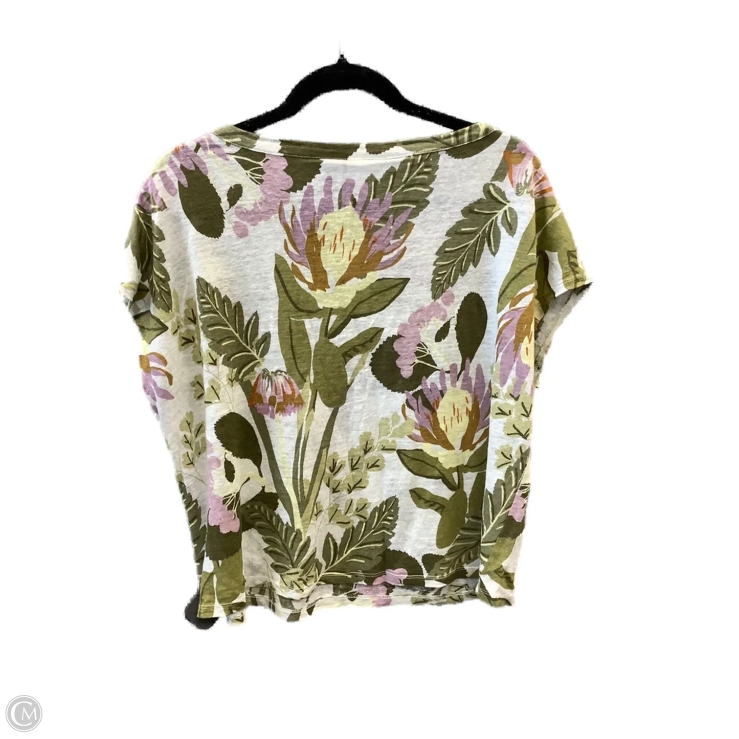 Top Short Sleeve By Rachel Zoe In Multi-colored, Size: L