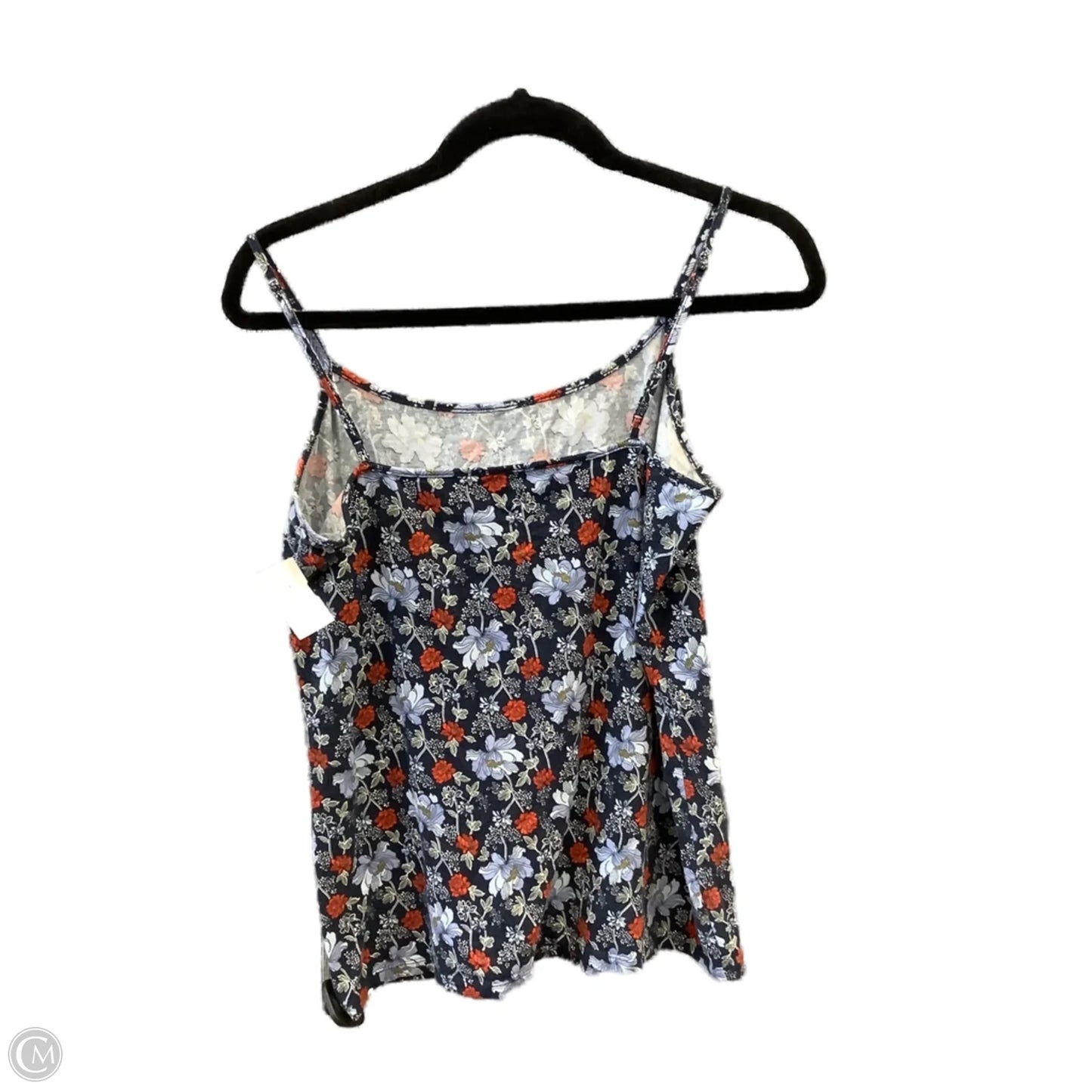 Top Sleeveless By Loft In Blue, Size: L