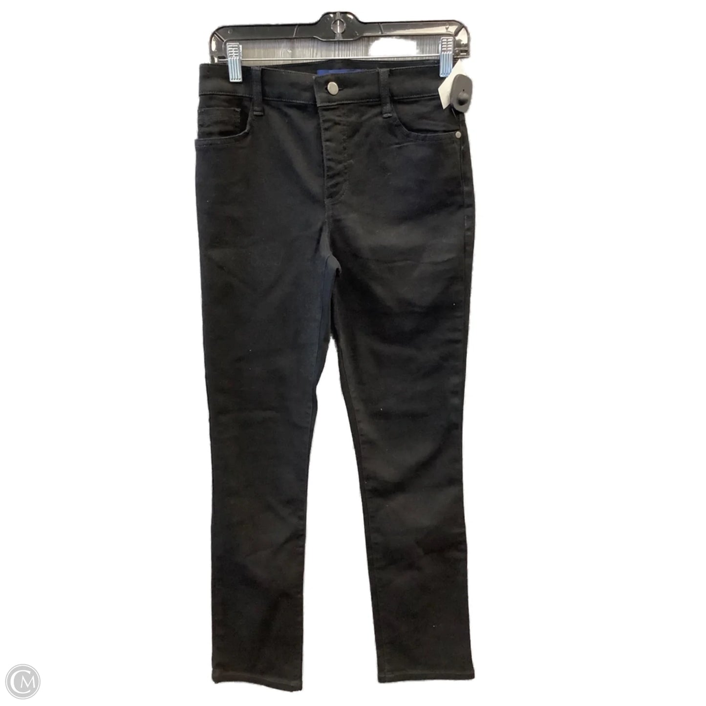 Jeans Straight By Bandolino In Black & Blue, Size: 6
