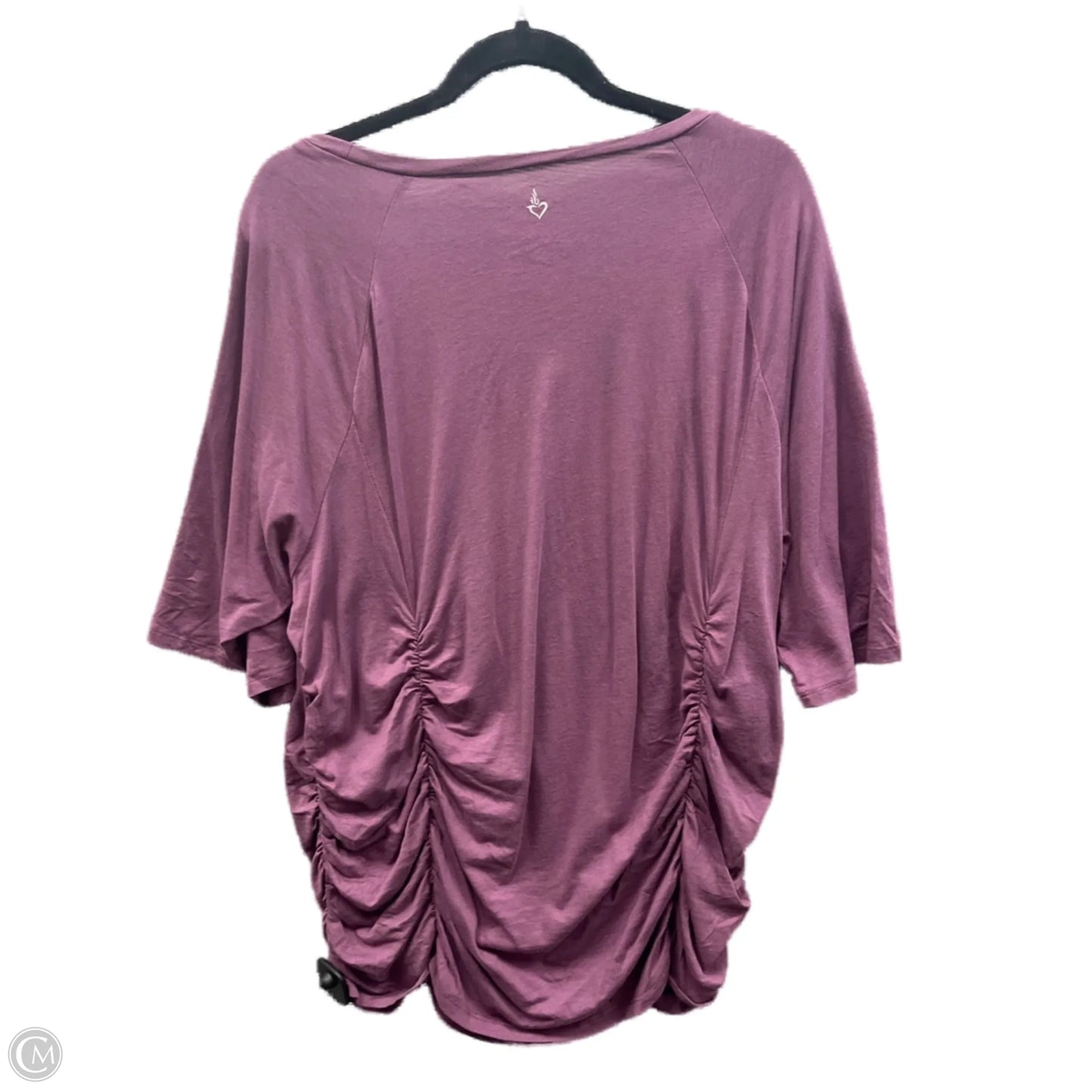 Top Short Sleeve By Torrid In Purple, Size: 3x