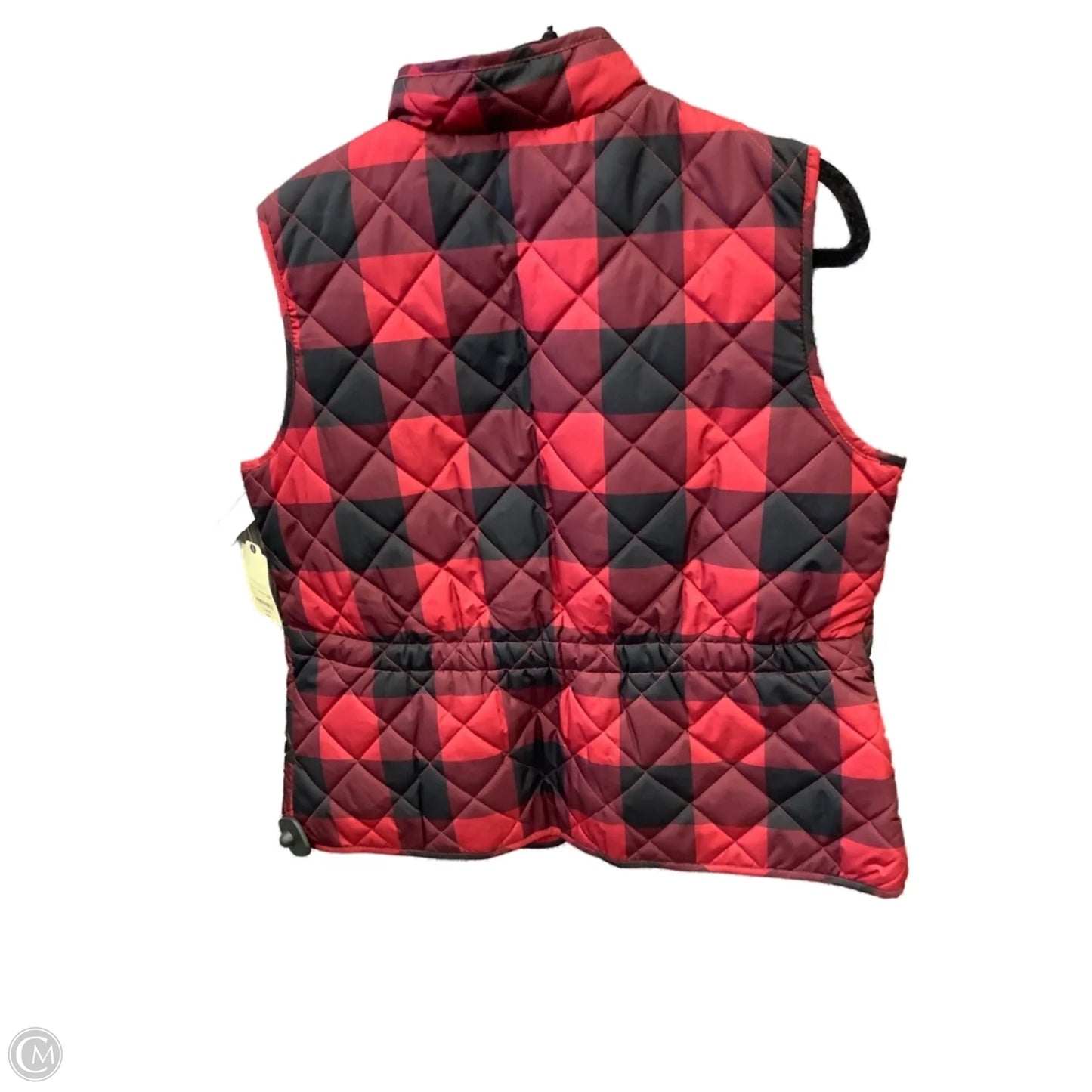 Vest Puffer & Quilted By St Johns Bay In Plaid Pattern, Size: Xl