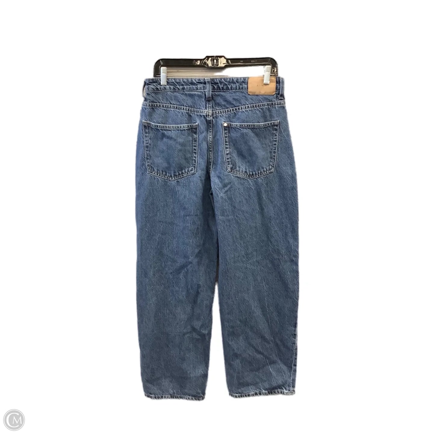 Jeans Wide Leg By Cme In Blue Denim, Size: 8