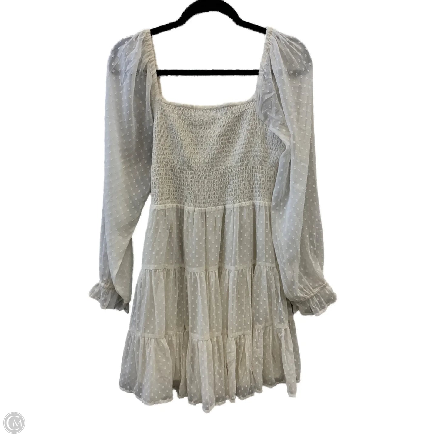 Dress Casual Short By Cme In Cream, Size: L