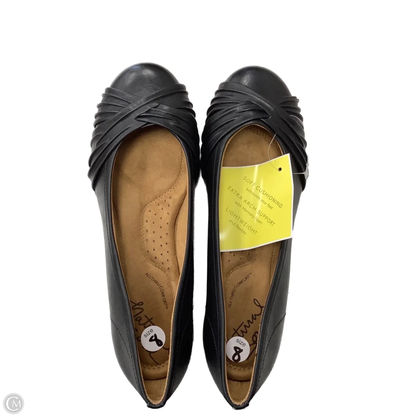Boots Ankle Flats By Clothes Mentor In Brown, Size: 8