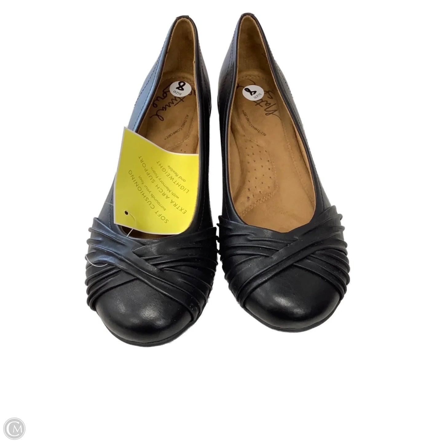 Boots Ankle Flats By Clothes Mentor In Brown, Size: 8