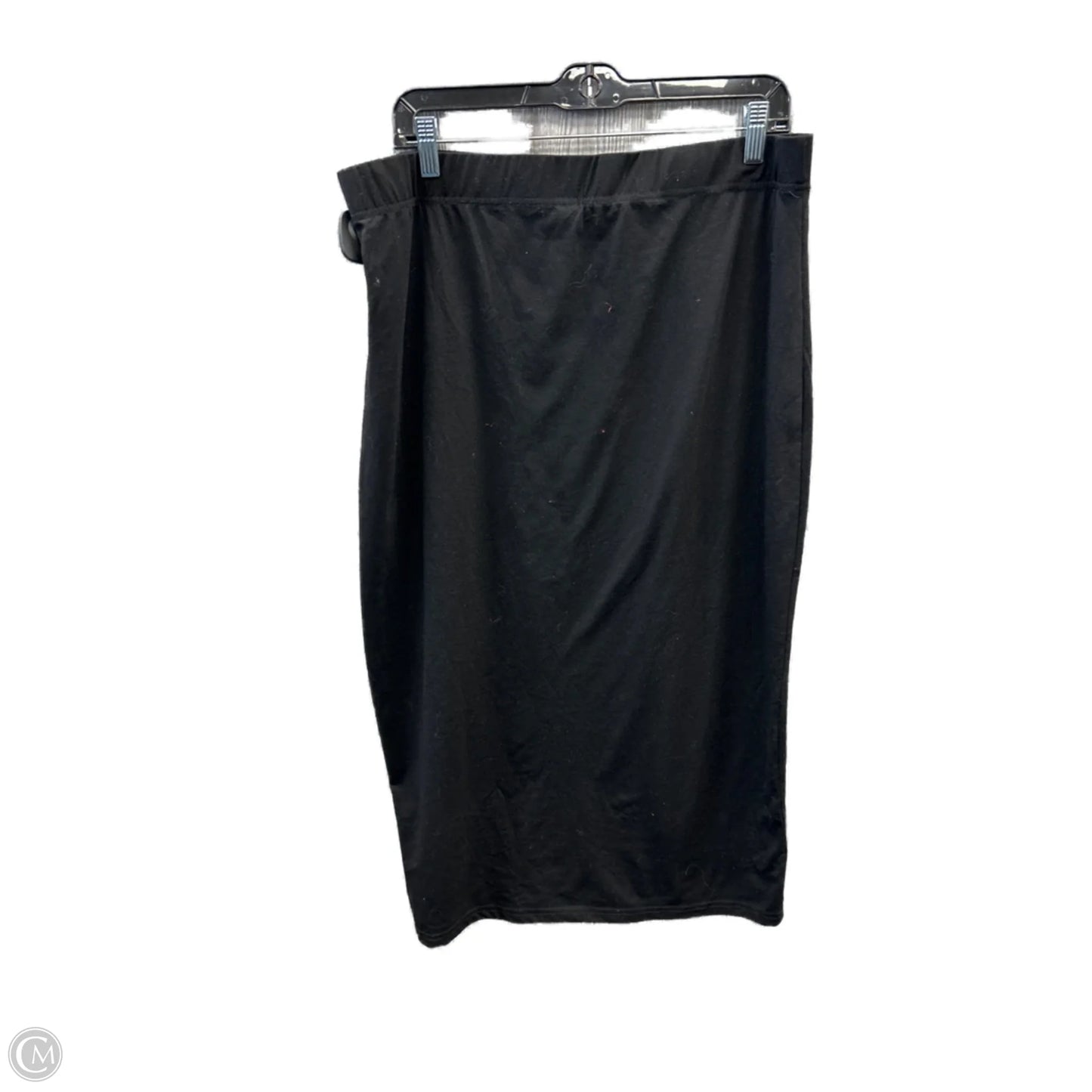 Skirt Midi By Shein In Black, Size: 20