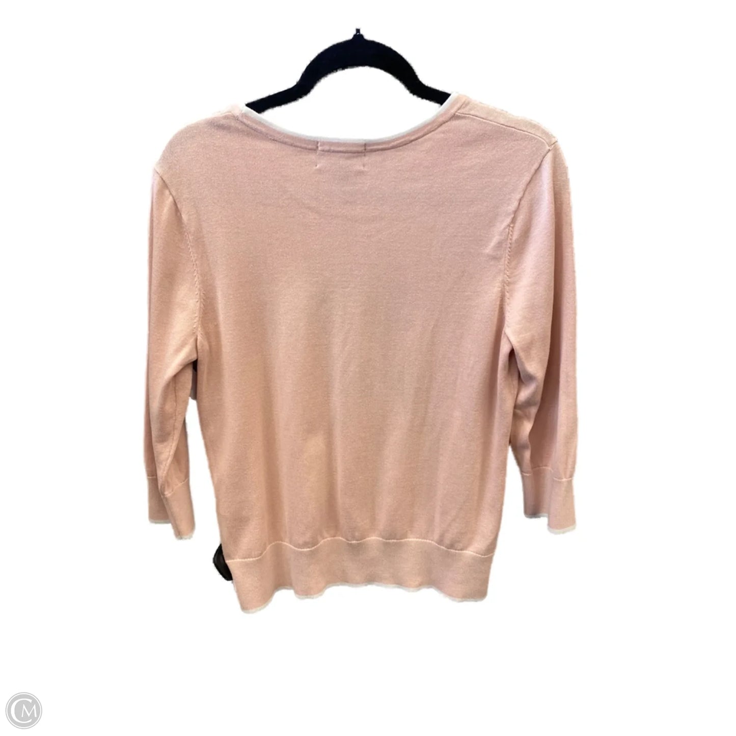 Top Long Sleeve By Lands End In Pink, Size: M